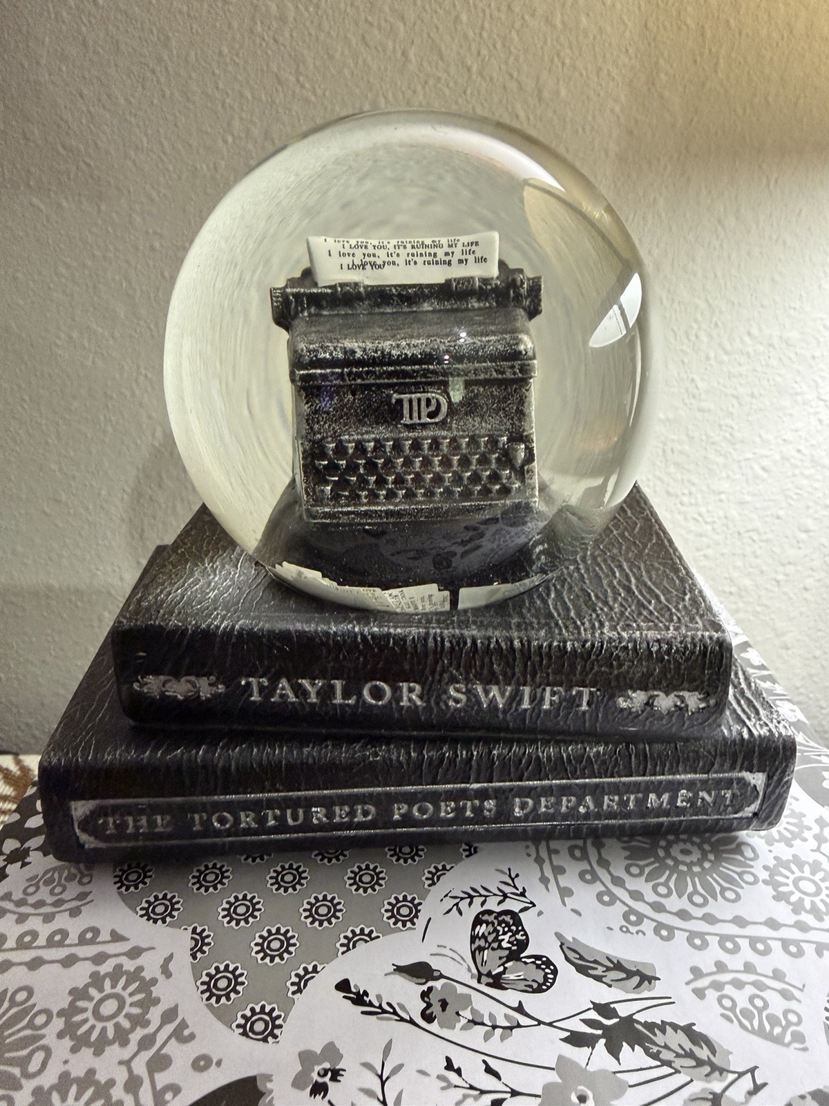 NEW Taylor Swift The Tortured Poets Department Snowglobe TTPD Snow Globe