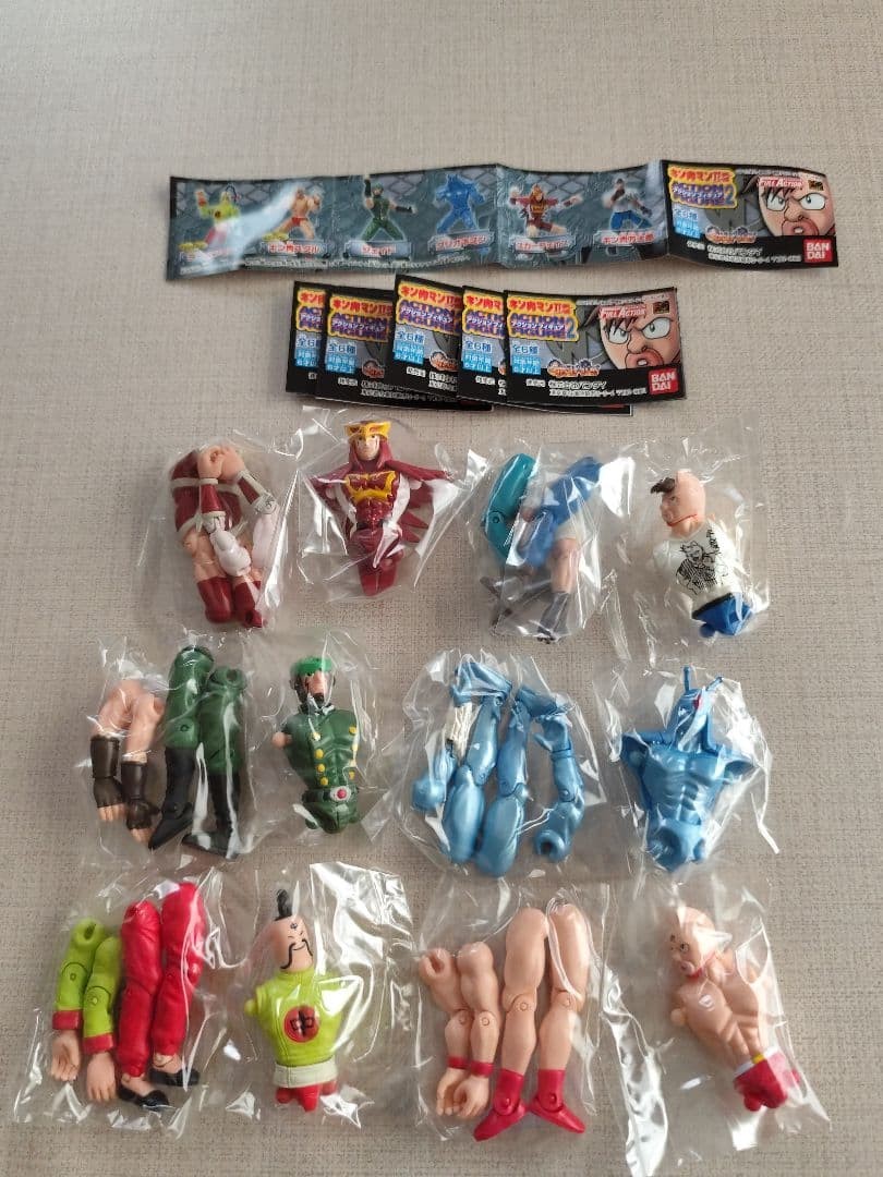 Bandai Kinnikuman II Action Figure 2 Full Set 6 Collectible 15+