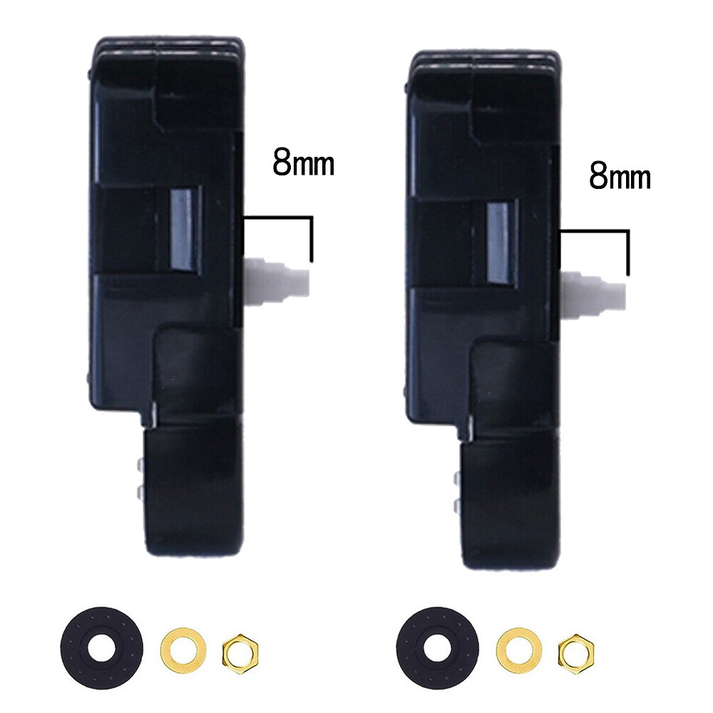 2PCS High Torque Long Shaft Quartz HR1688 Clock Movement Mechanism Replacement