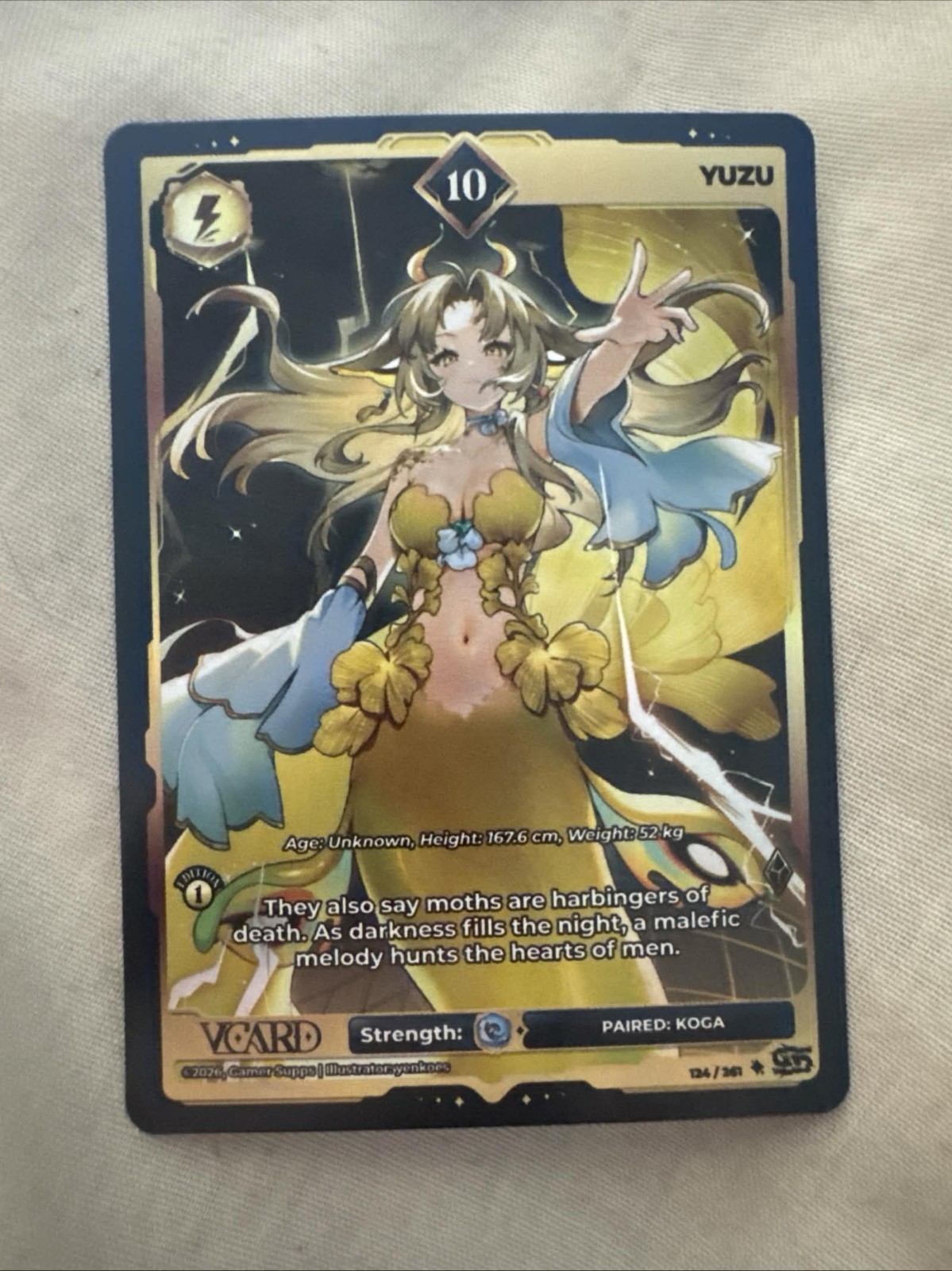 Gamersupps Vcard Fractured Paradox 1st Edition Yuzu PL 10