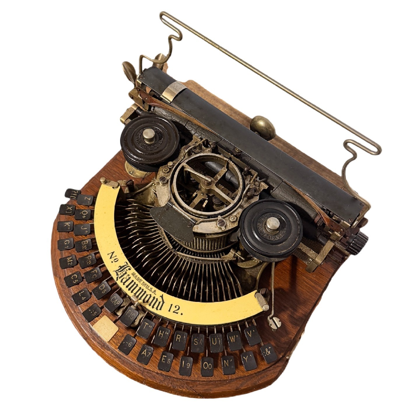 Antique 1905 Hammond No. 12 Typewriter with \