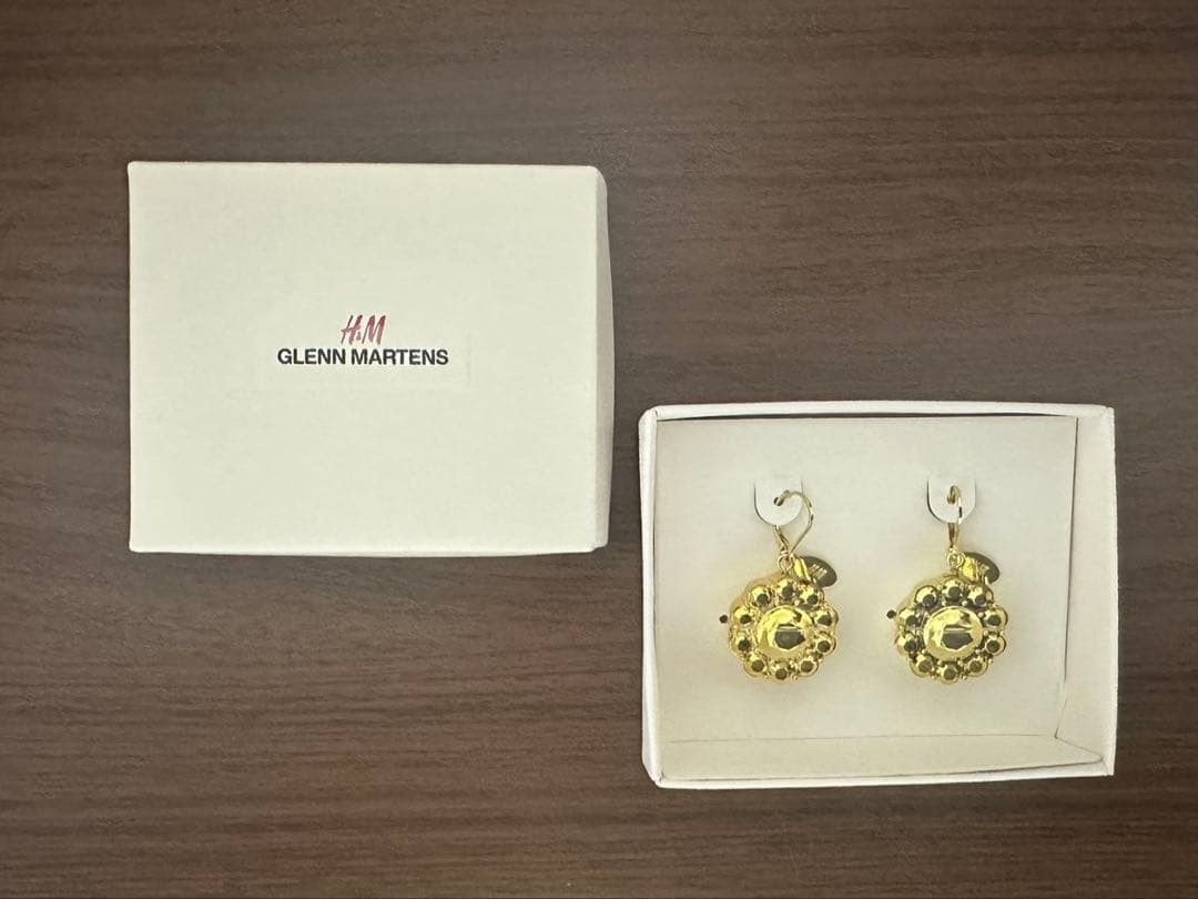 H&M x Glenn Martens Collaborative Earrings Women Rare Collaboration Model Li