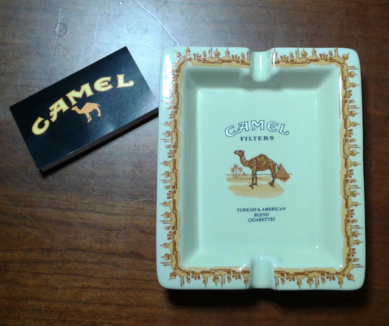 Vintage 1996 Camel Cigarette Ashtray Ceramic 