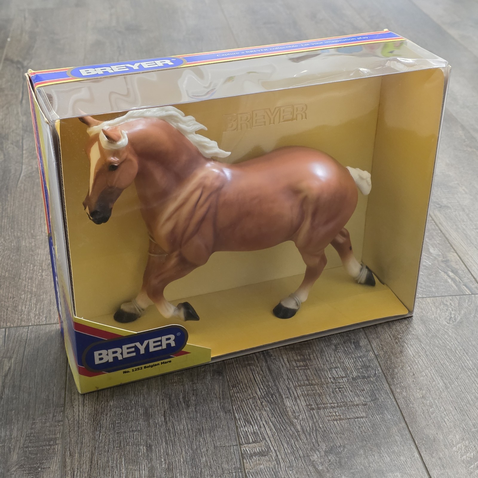 Vintage Breyer Horse #1252 Wixom Belgian Mare Retired New In Box Rare