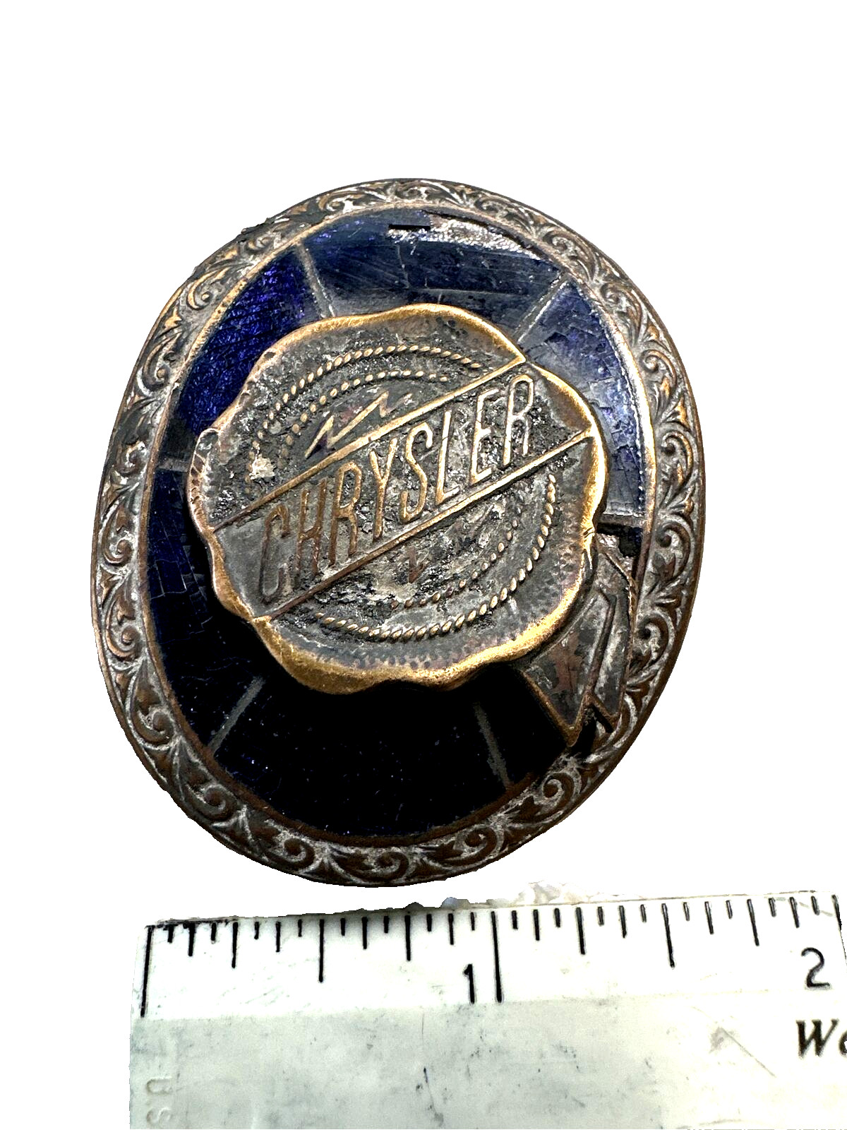 Vintage Chrysler Radiator Emblem Badge 1927-1928 