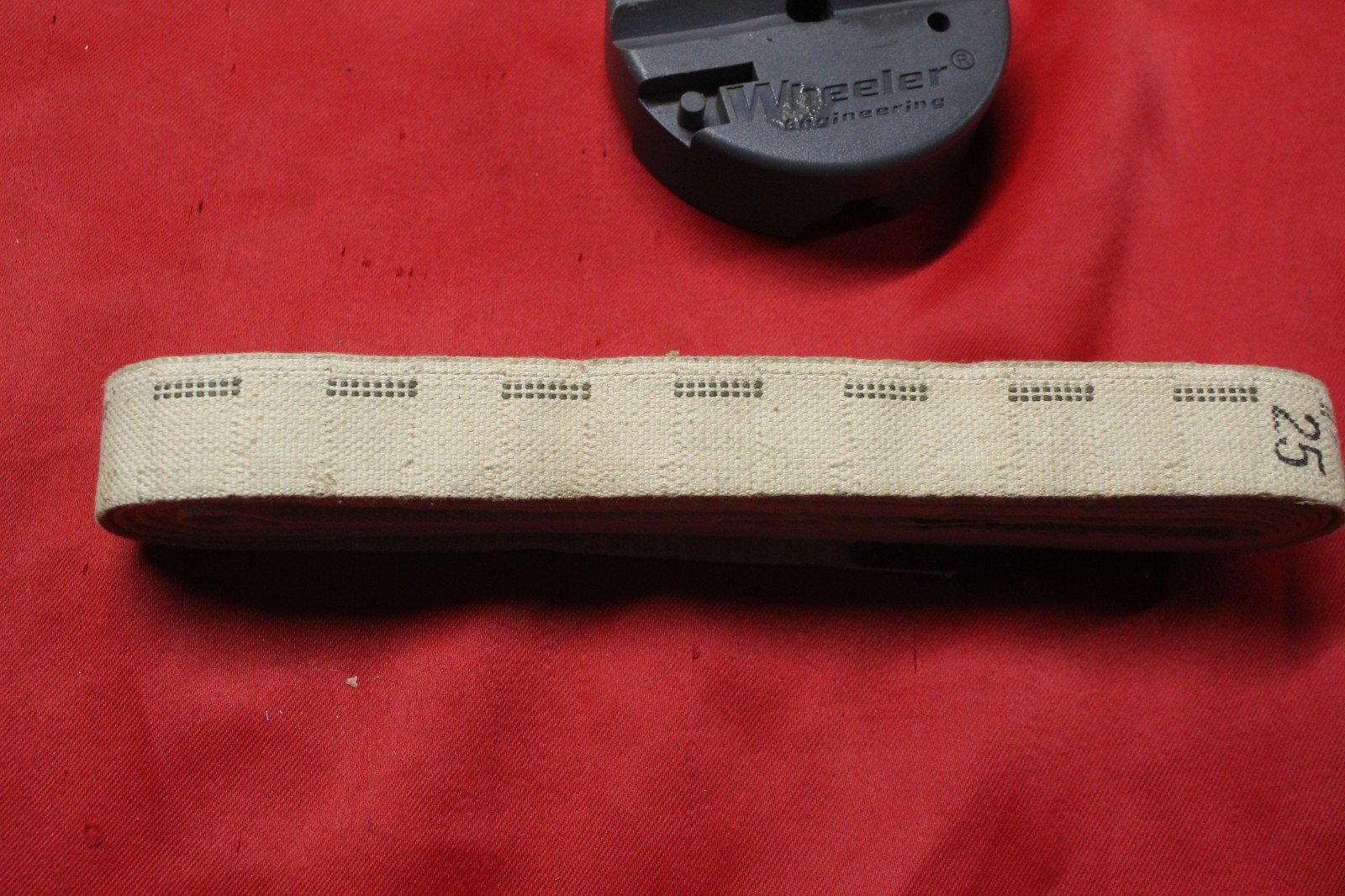 1919 Browning 225 Round Cloth Belt Browning M1919A4 NOS 1970\'s MANUFACTURED