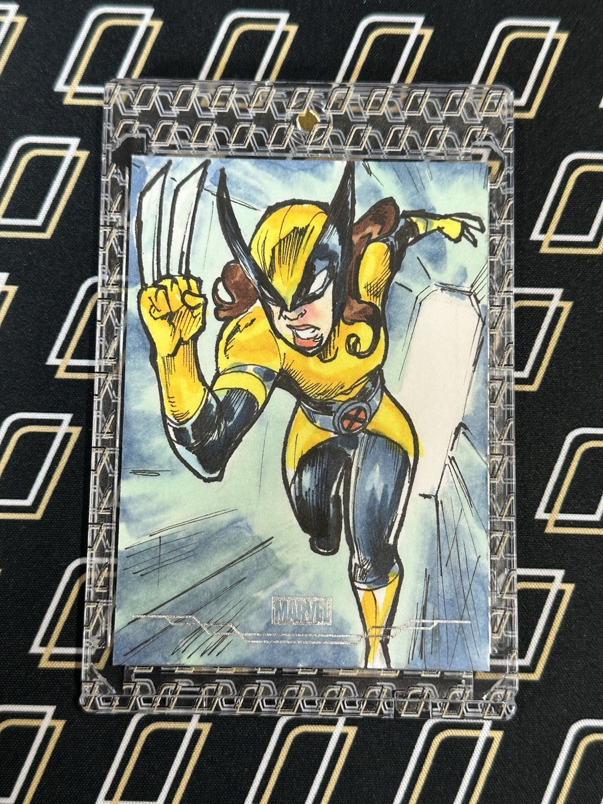 X-23 Sketch 1/1 Auto Topps Marvel