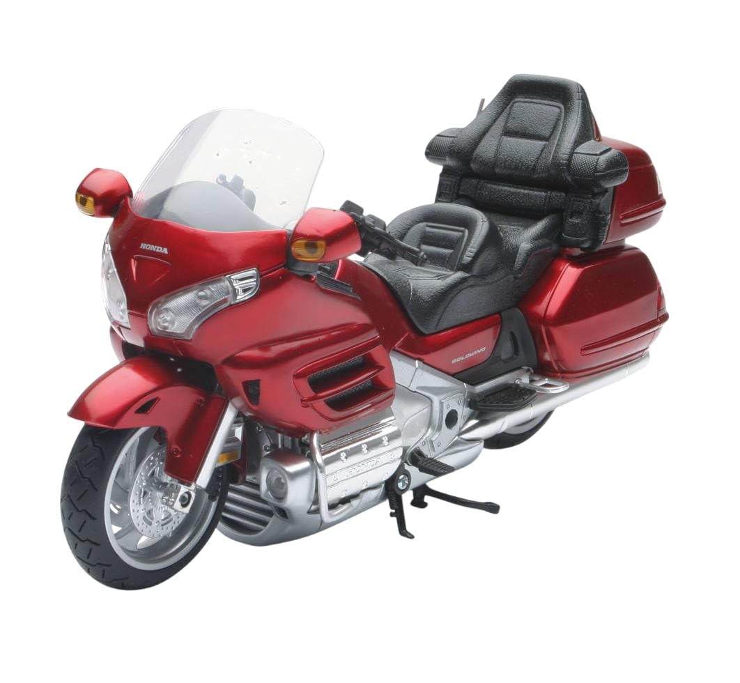 NewRay New-Ray 1:12 Scale Honda Gold Wing 2010 Red Diecast Motorcycle Model