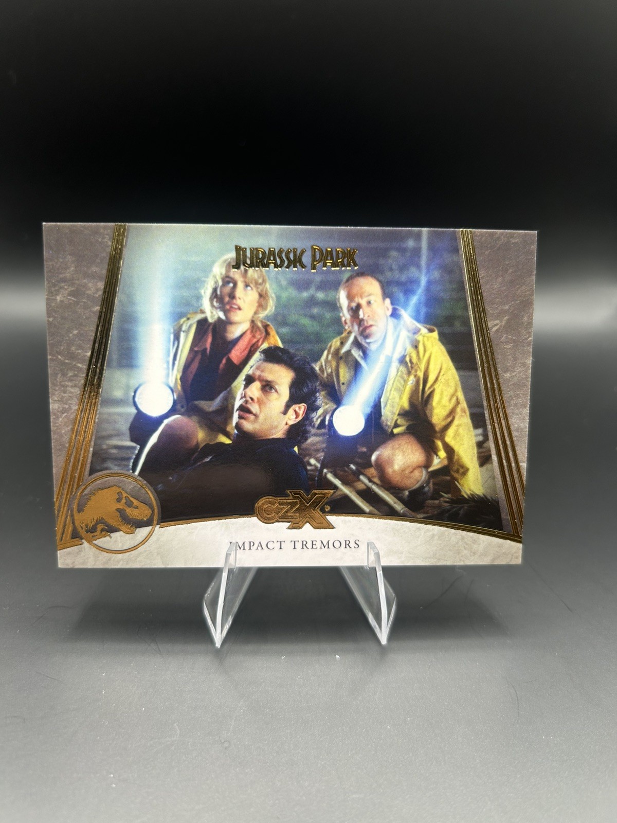 Cryptozoic CZX Jurassic Park Base Deco Foil #16 Impact Tremors