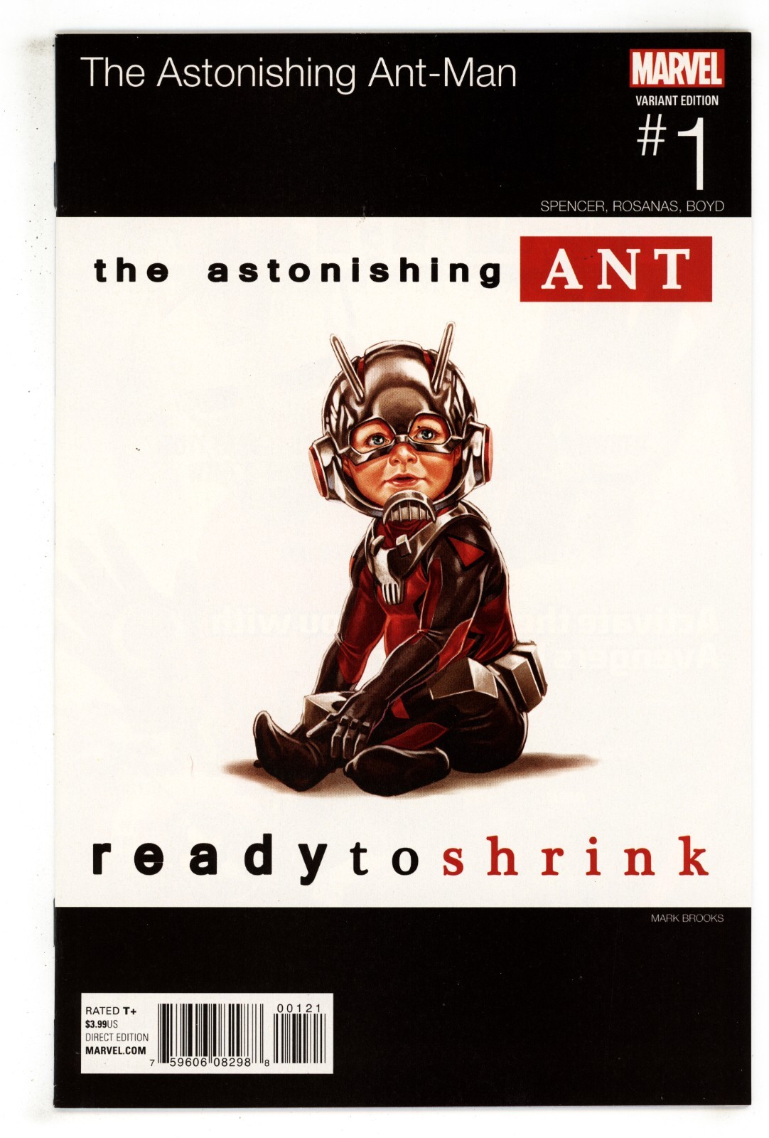 Astonishing Ant-Man, The #1/C VFNM 9.0 2015  Mark Brooks Hip Hop Variant