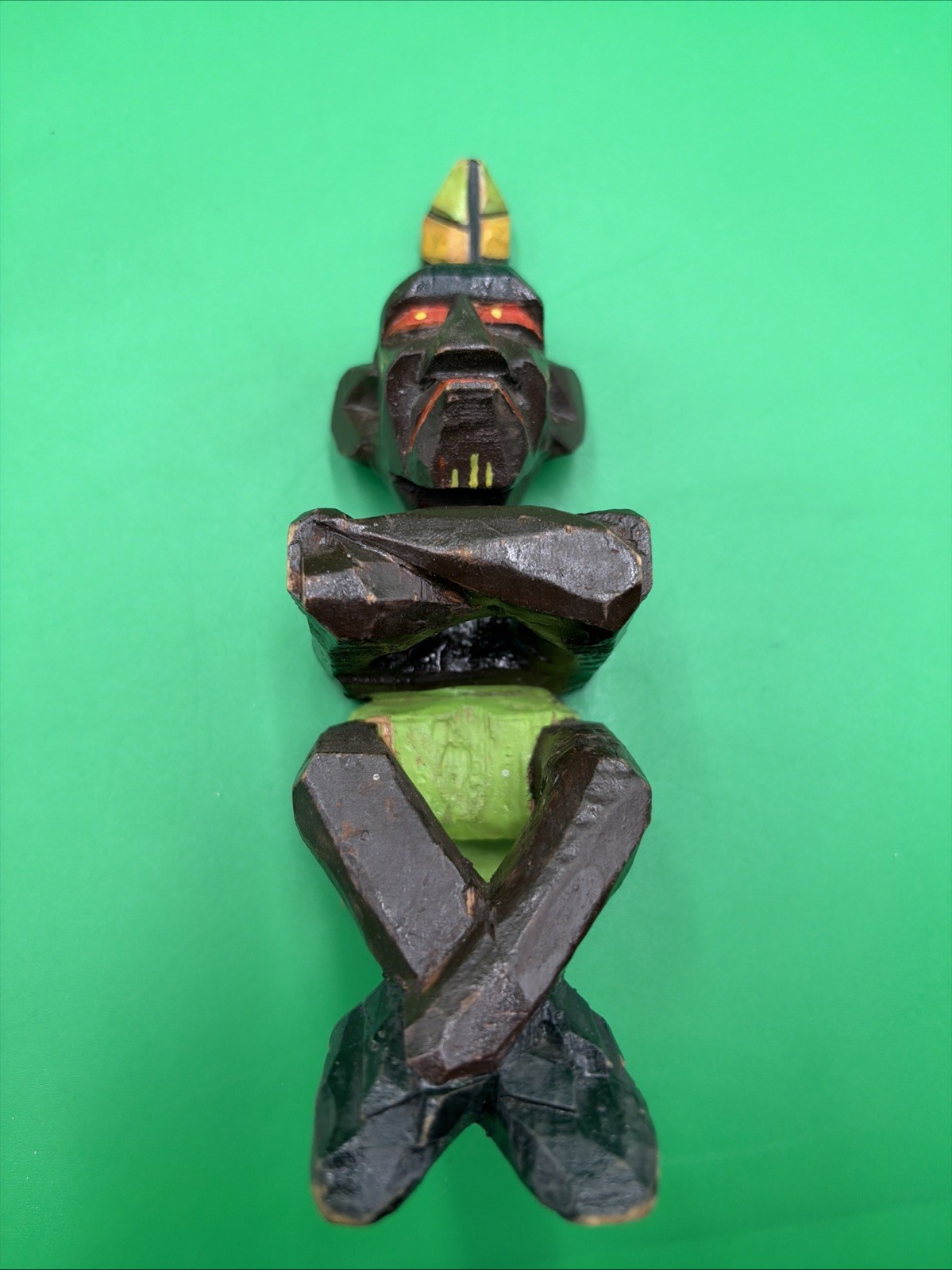 Rare 1961 Kaywoodie Pipes Hand Carved Figure Original Postmarked Shipping Box