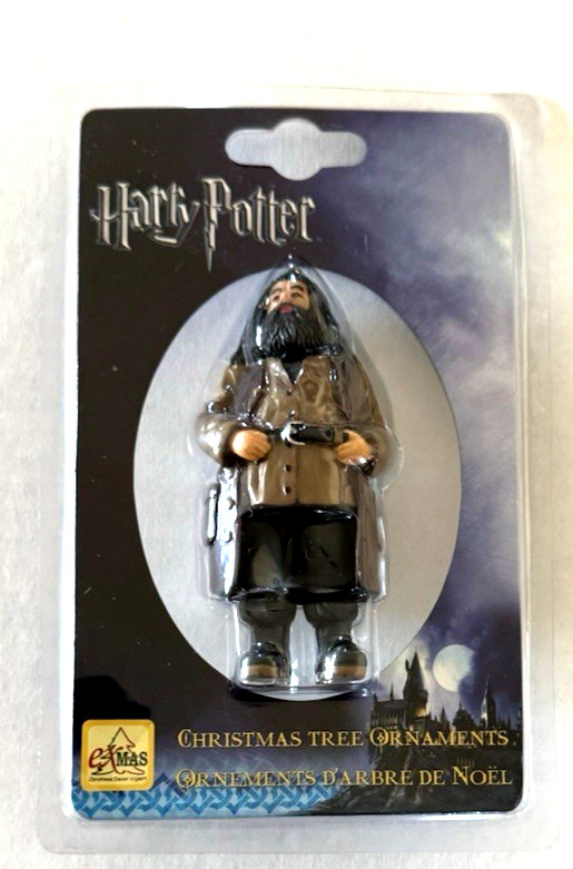 eXmas Christmas Tree Ornaments Harry Potter Rubeur Hagrid New Sealed Retired