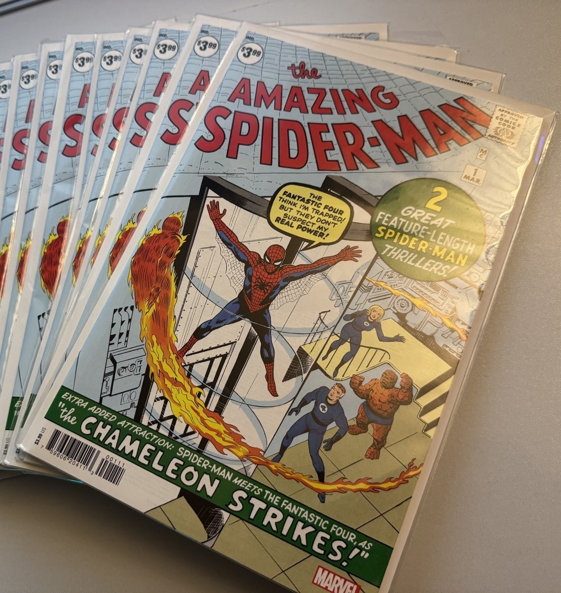 Amazing Spider-Man #1 Facsimile Edition (2022) Reprint Marvel Comics