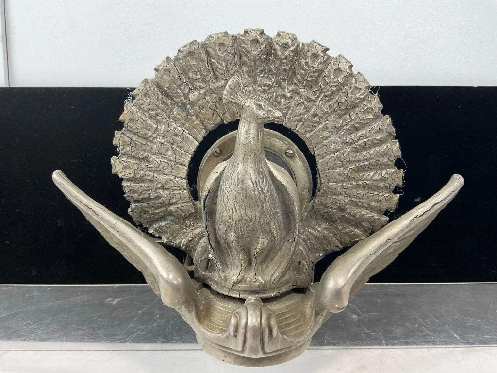 1920s Vintage Antique Radiator Cap Motometer Hood Ornament Earl C. Anthony Rare