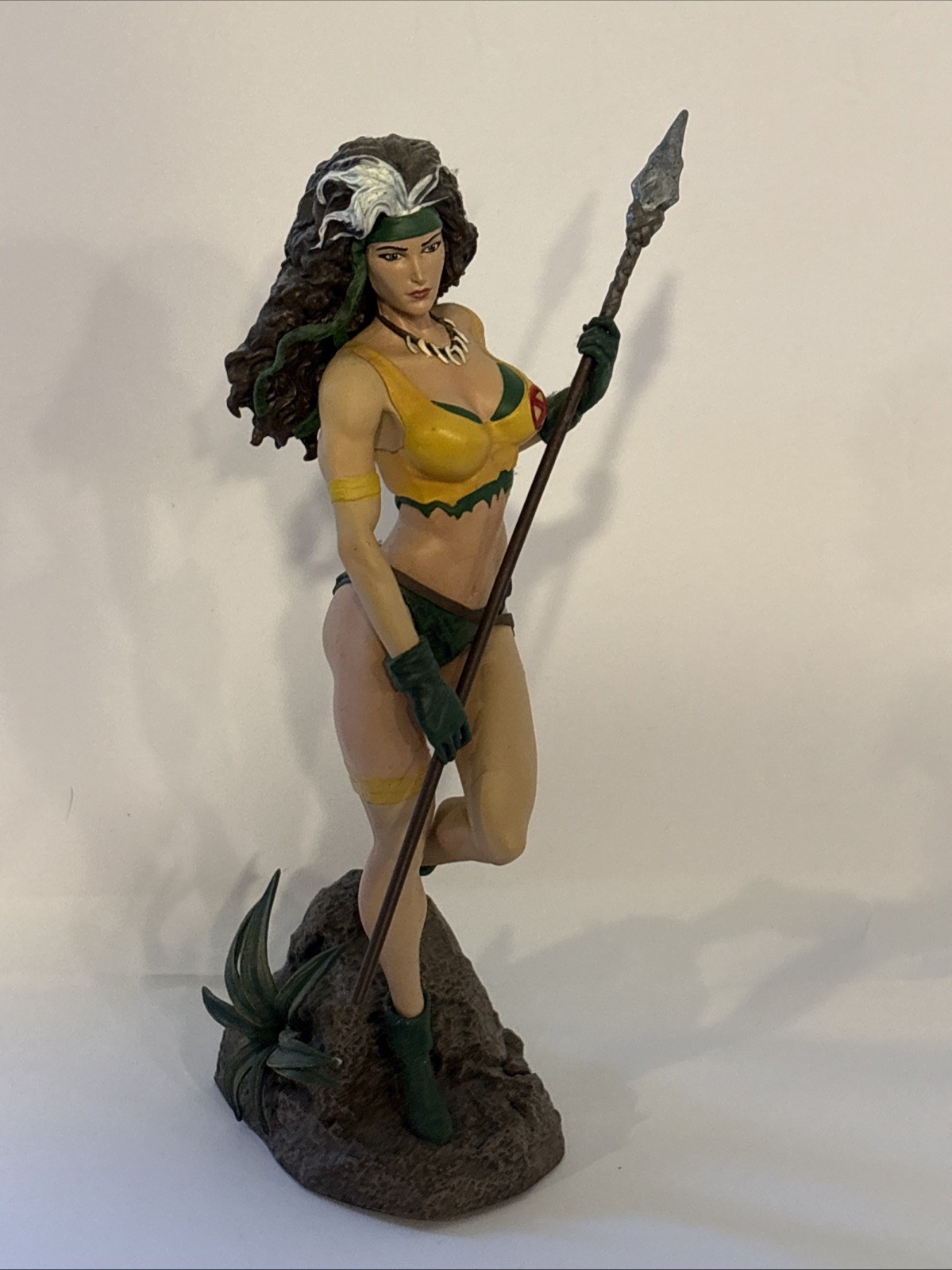 Rogue Gallery Figure Savage Land X-MEN Marvel Comics Diamond Select PVC Diorama