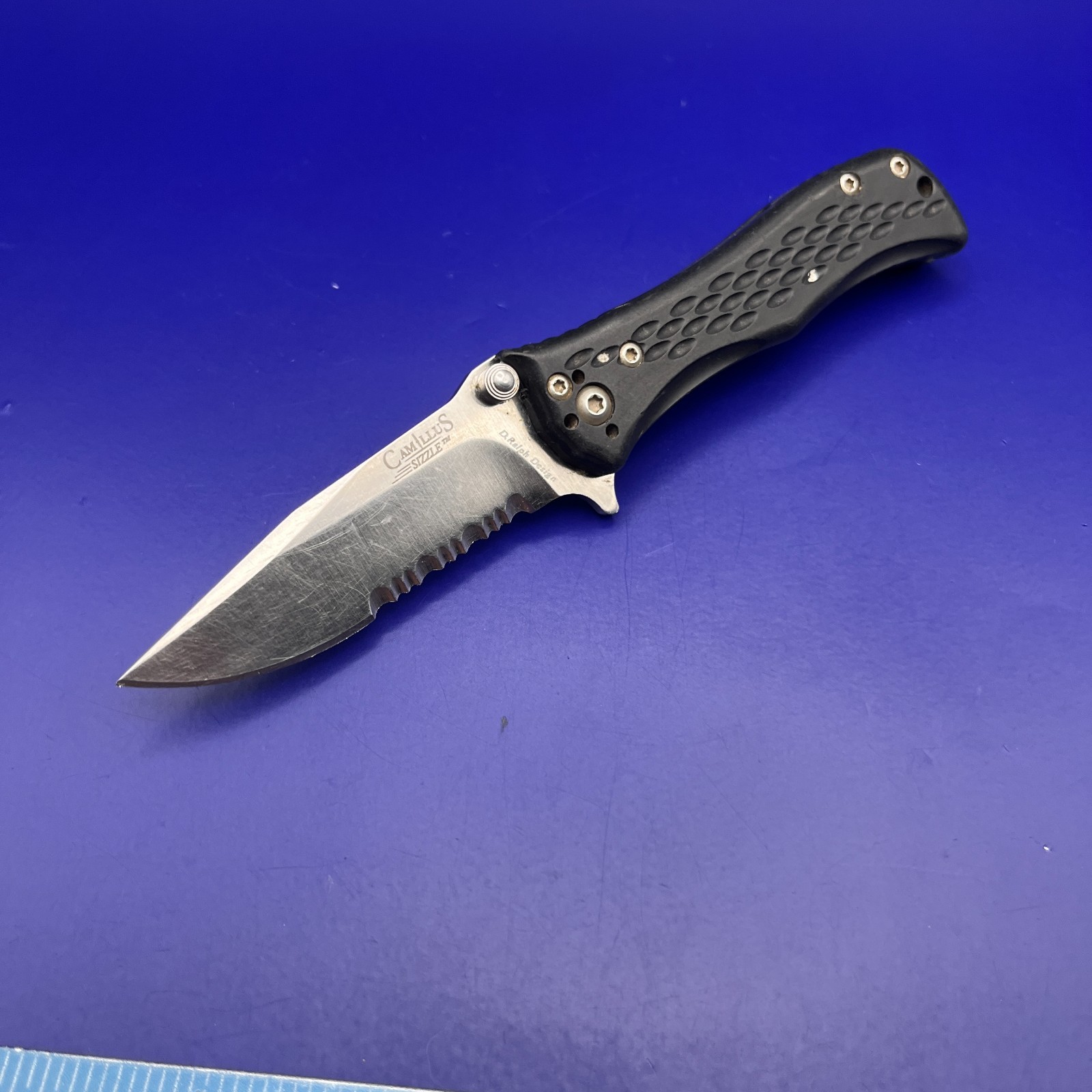Camillus Sizzle Darrel Ralph-Designed Robo Power Pocket Knife