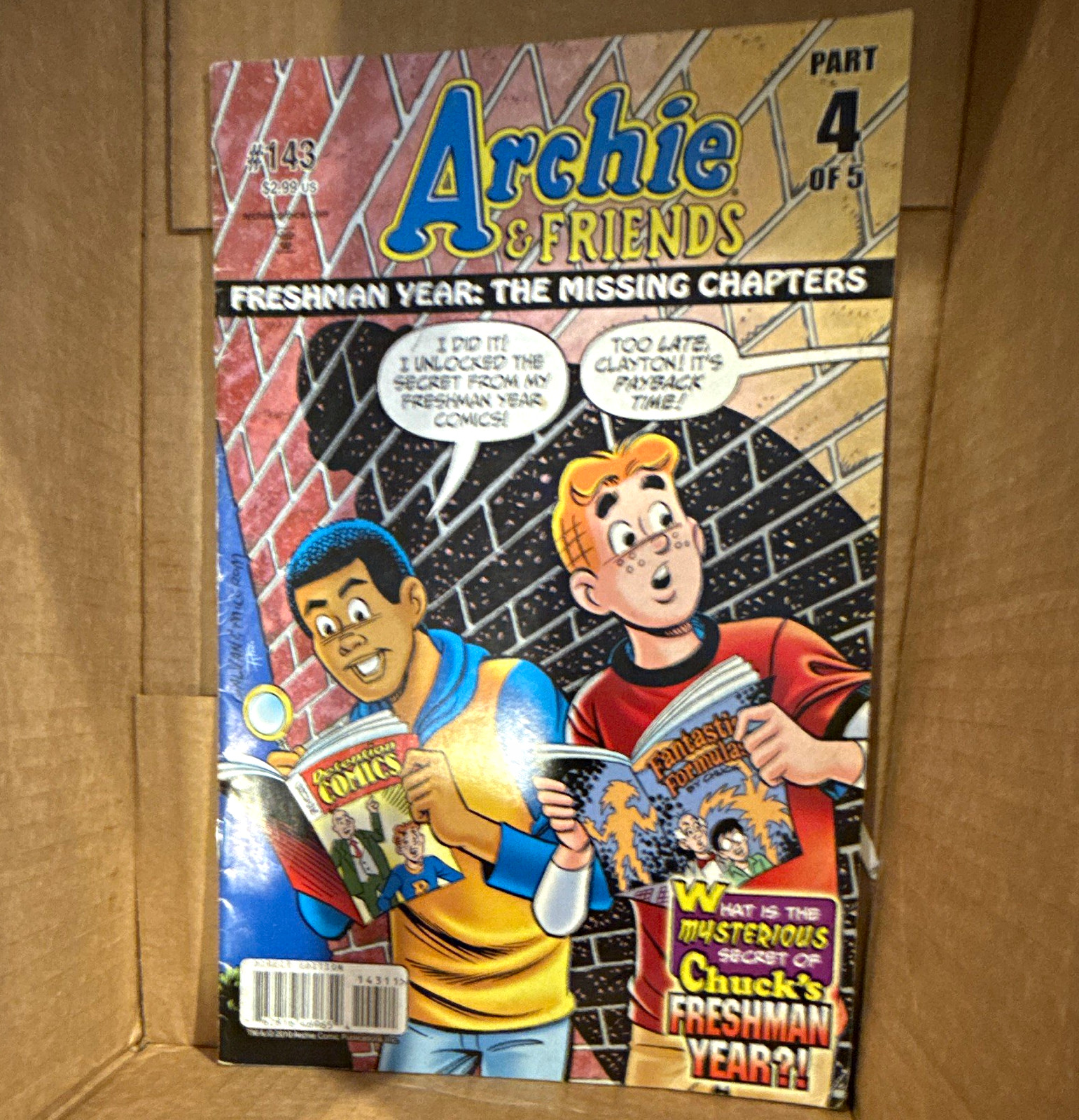 Archie & Friends #143 Freshman Year: Missing Chapters Part 4 of 5 2006 Archie