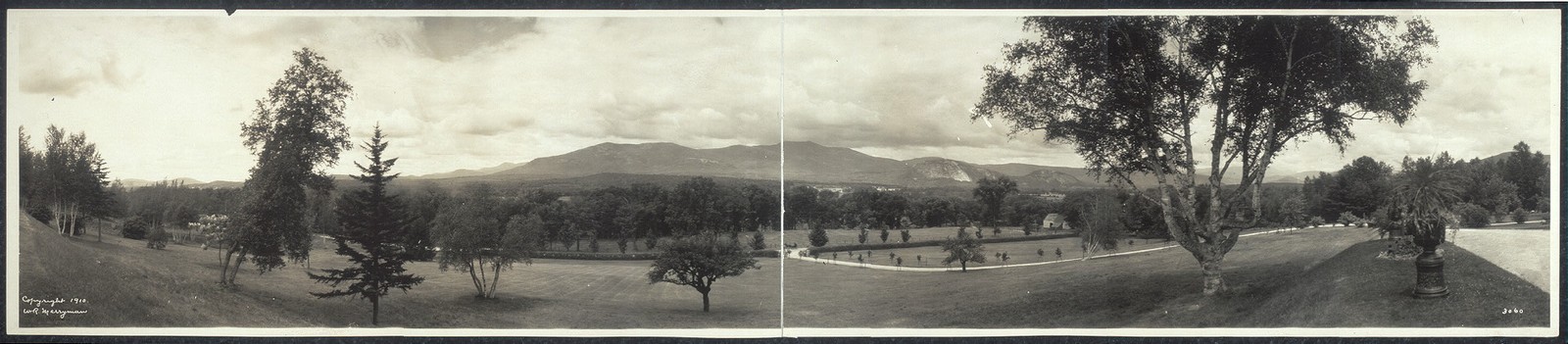 Photo:North Conway NH Saco Valley Jones Estate Panorama c1910