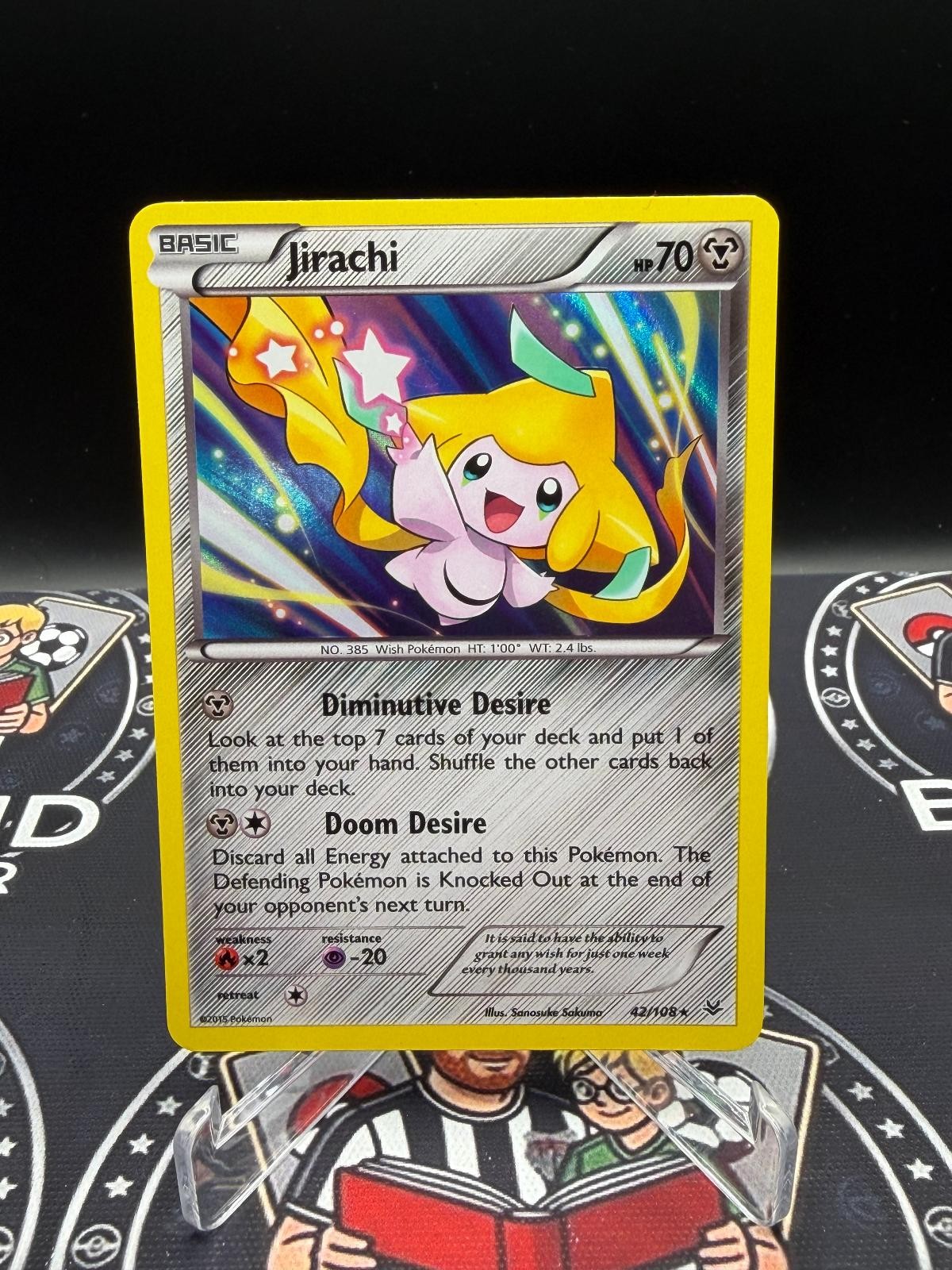 Jirachi 42/108 Roaring Skies ROS R Pokemon