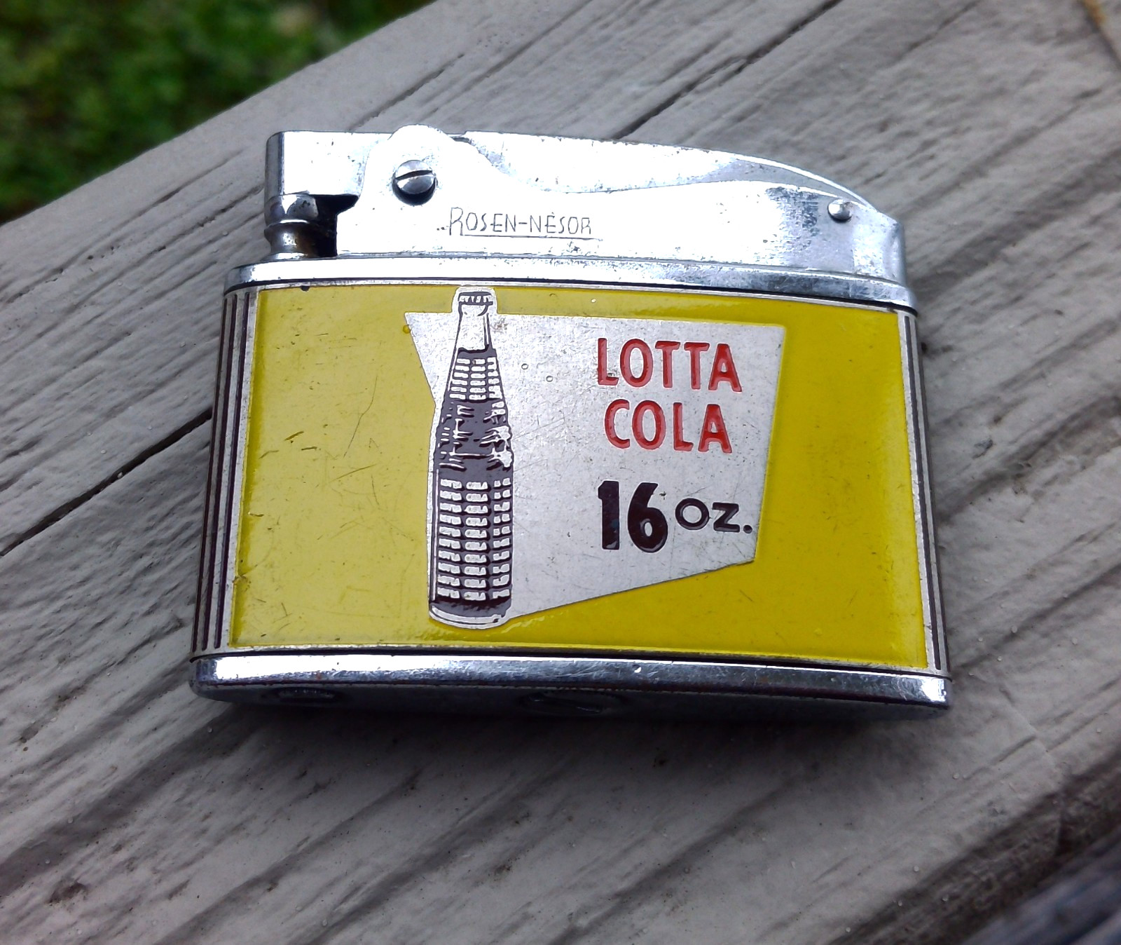 Vintage 1950s Lotta-Cola Advertising Lighter Rosen-Nesor