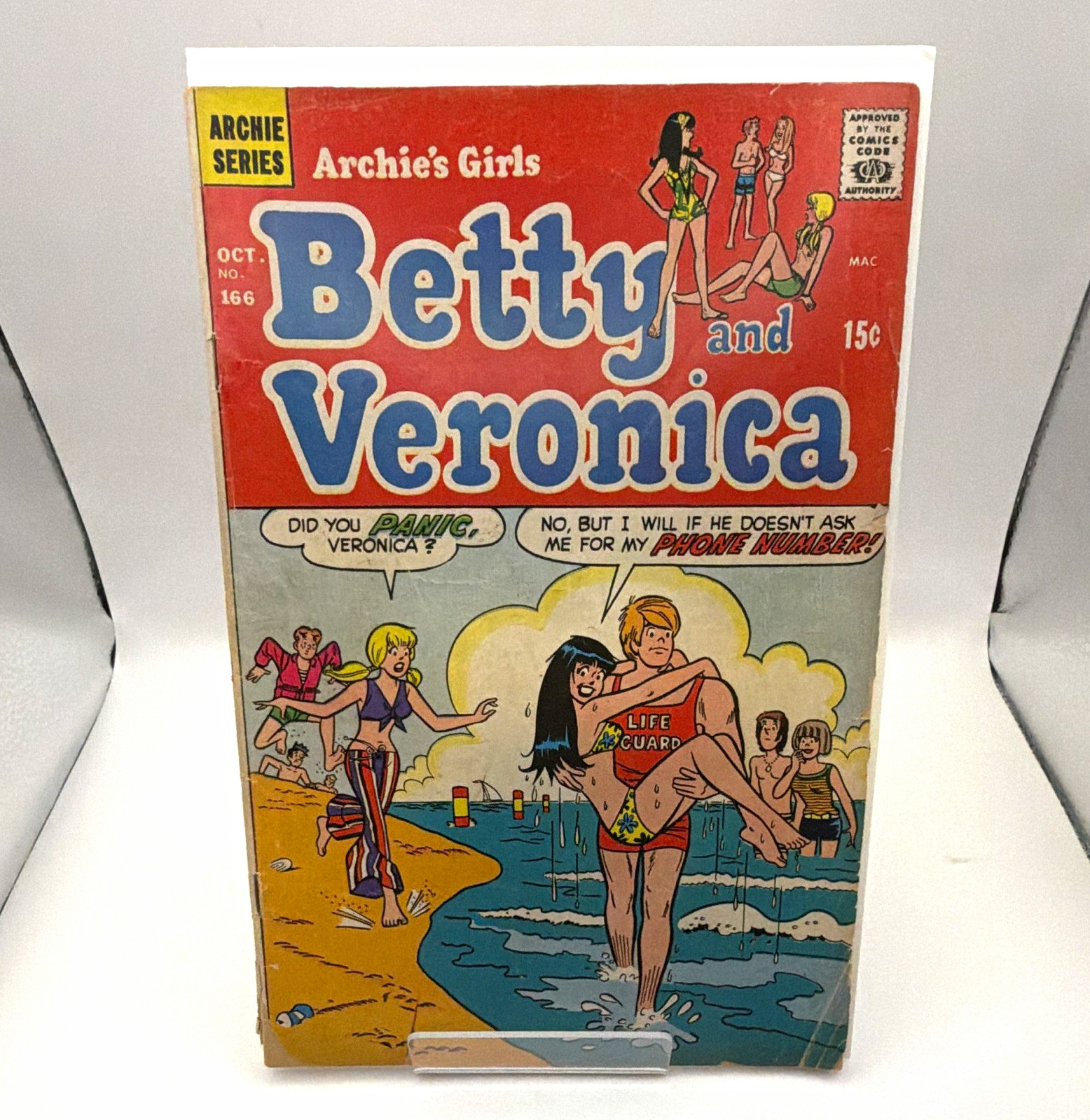 Archie\'s Girls Betty and Veronica #166 Archie Comics Silver Age Single Issue