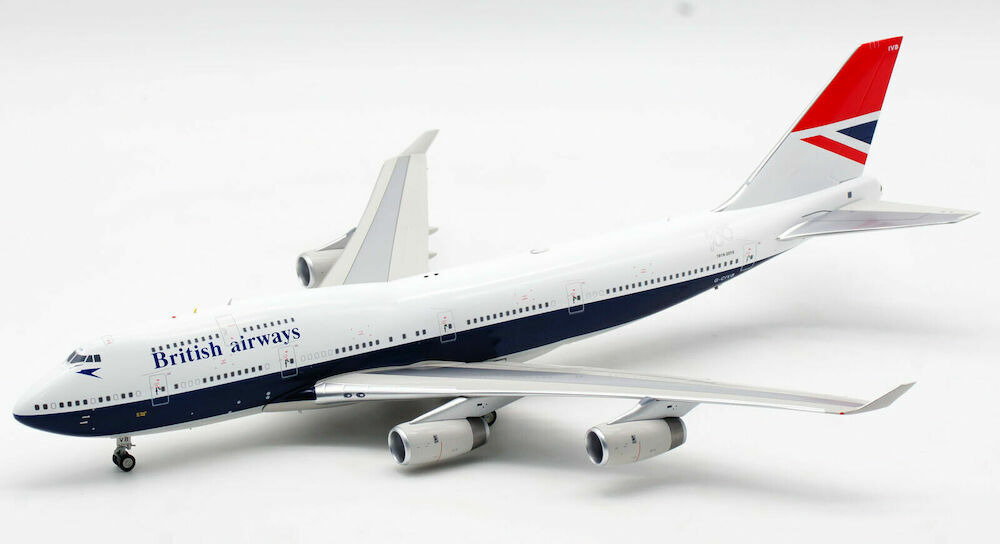 Inflight ARDBA32 British Airways Boeing 747-400 Negus G-CIVB Diecast 1/200 Model