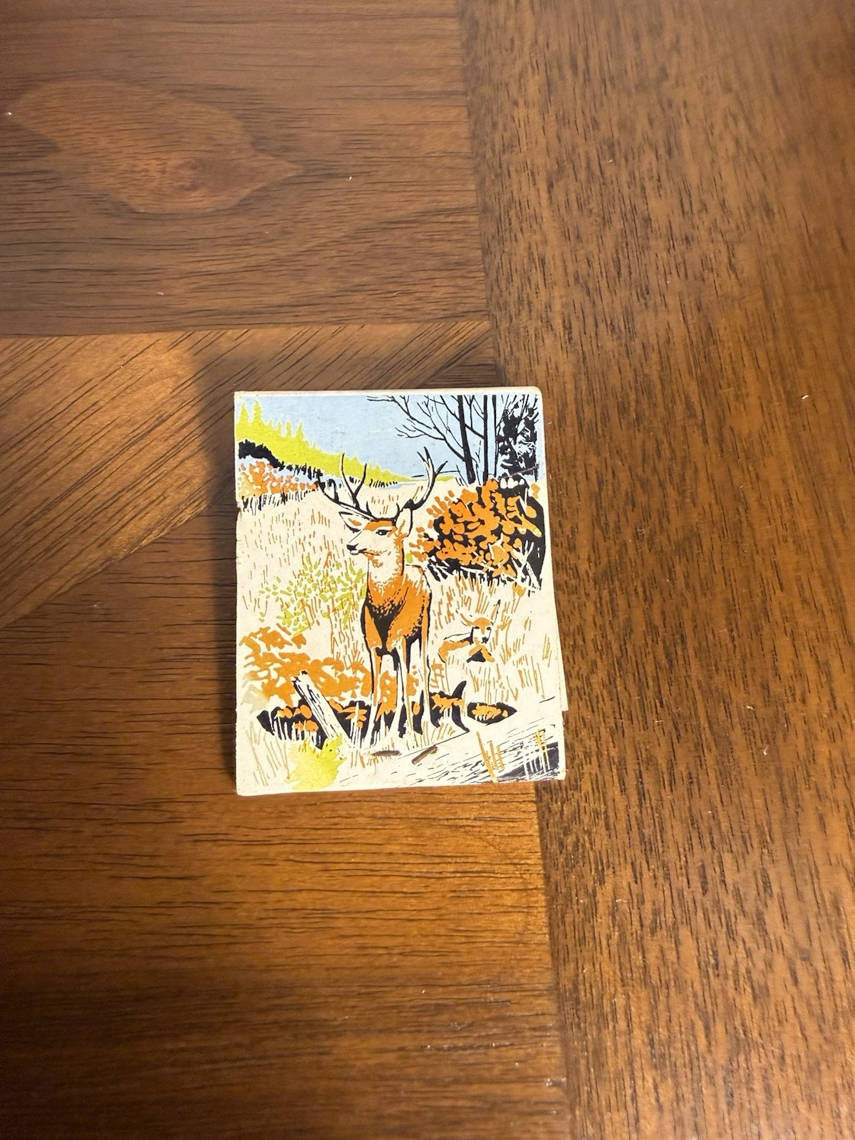 Rare VTG L.L. Bean, Inc. Freeport Maine Deer Ad Match Cover Ephemera Unstruck