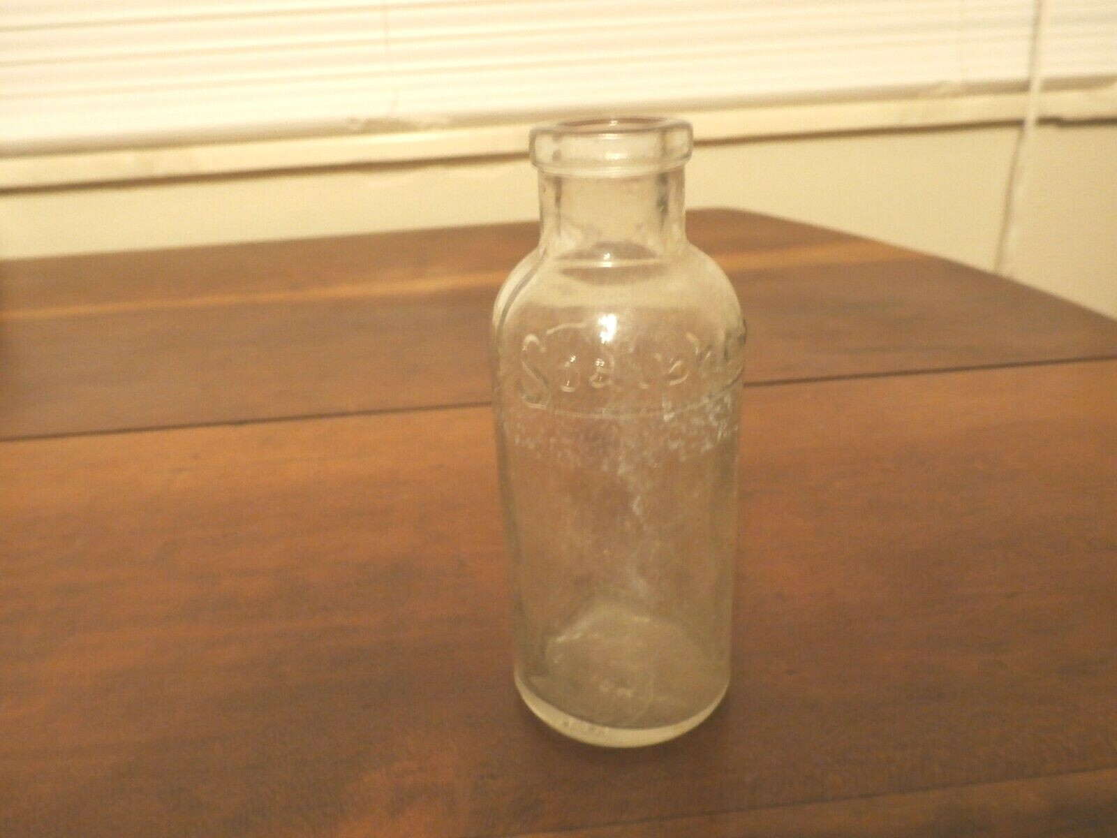 ANTIQUE CORK TYPE Sodiphene GLASS BOTTLE-L@@K