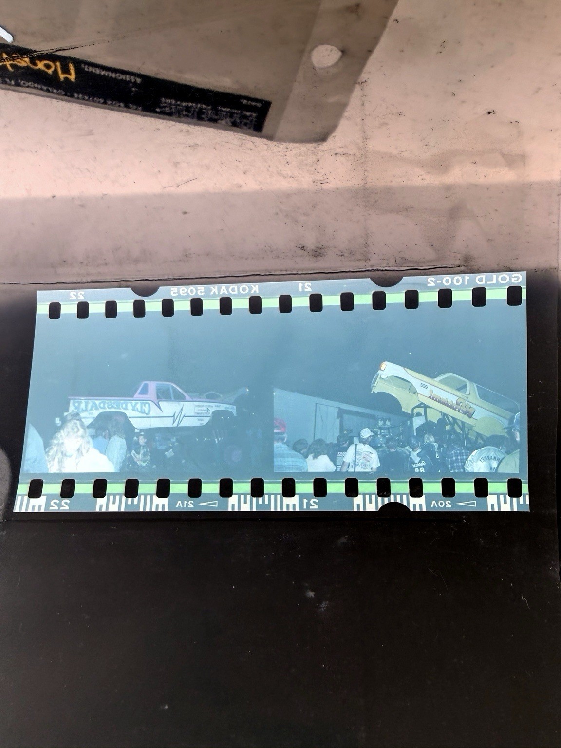 Vintage Monster Truck Show Original 35mm Negatives No Problem John Moore Kodak