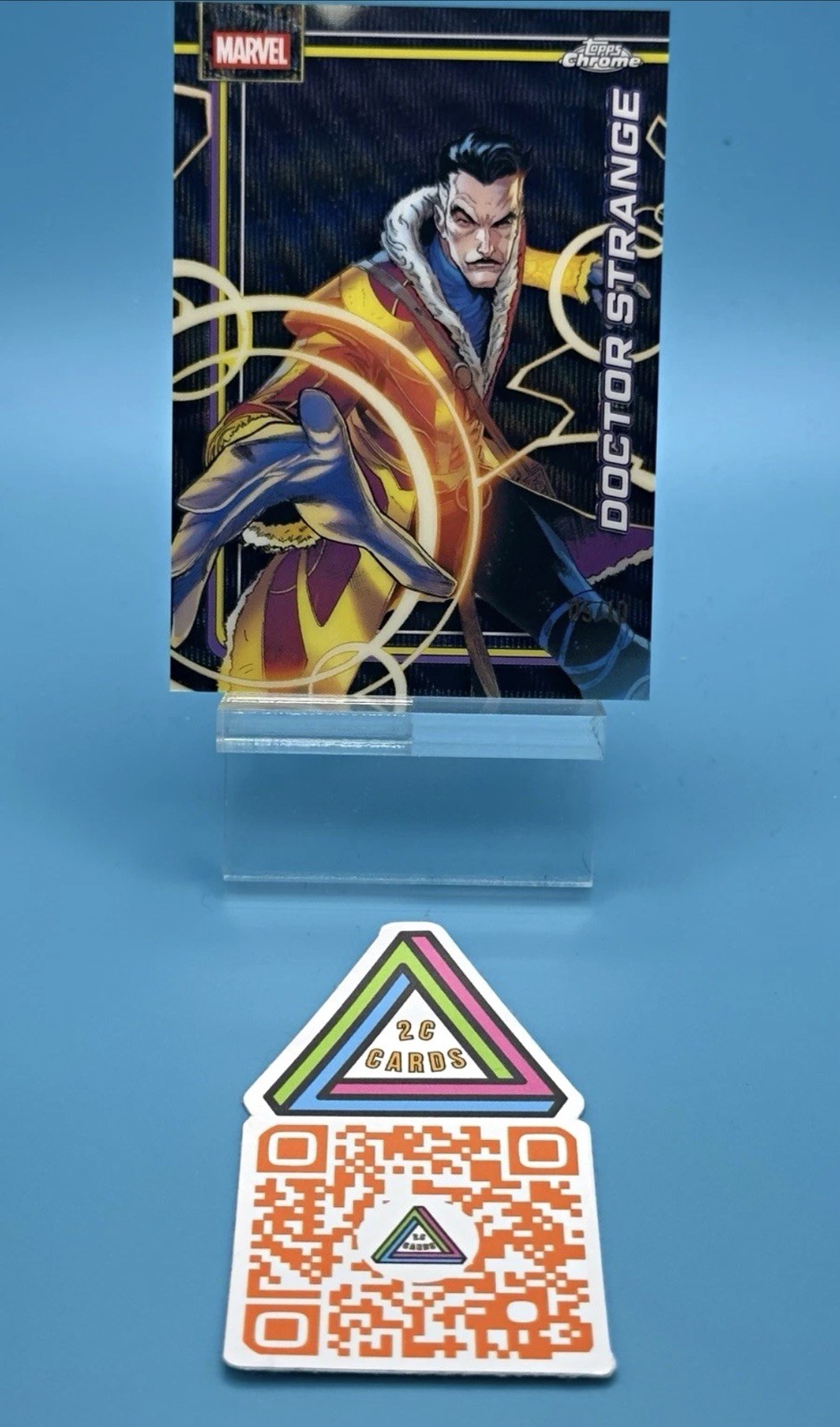 2026 TOPPS MARVEL CHROME  DOCTOR STRANGE BLACK WAVE REFRACTOR /10 SSP