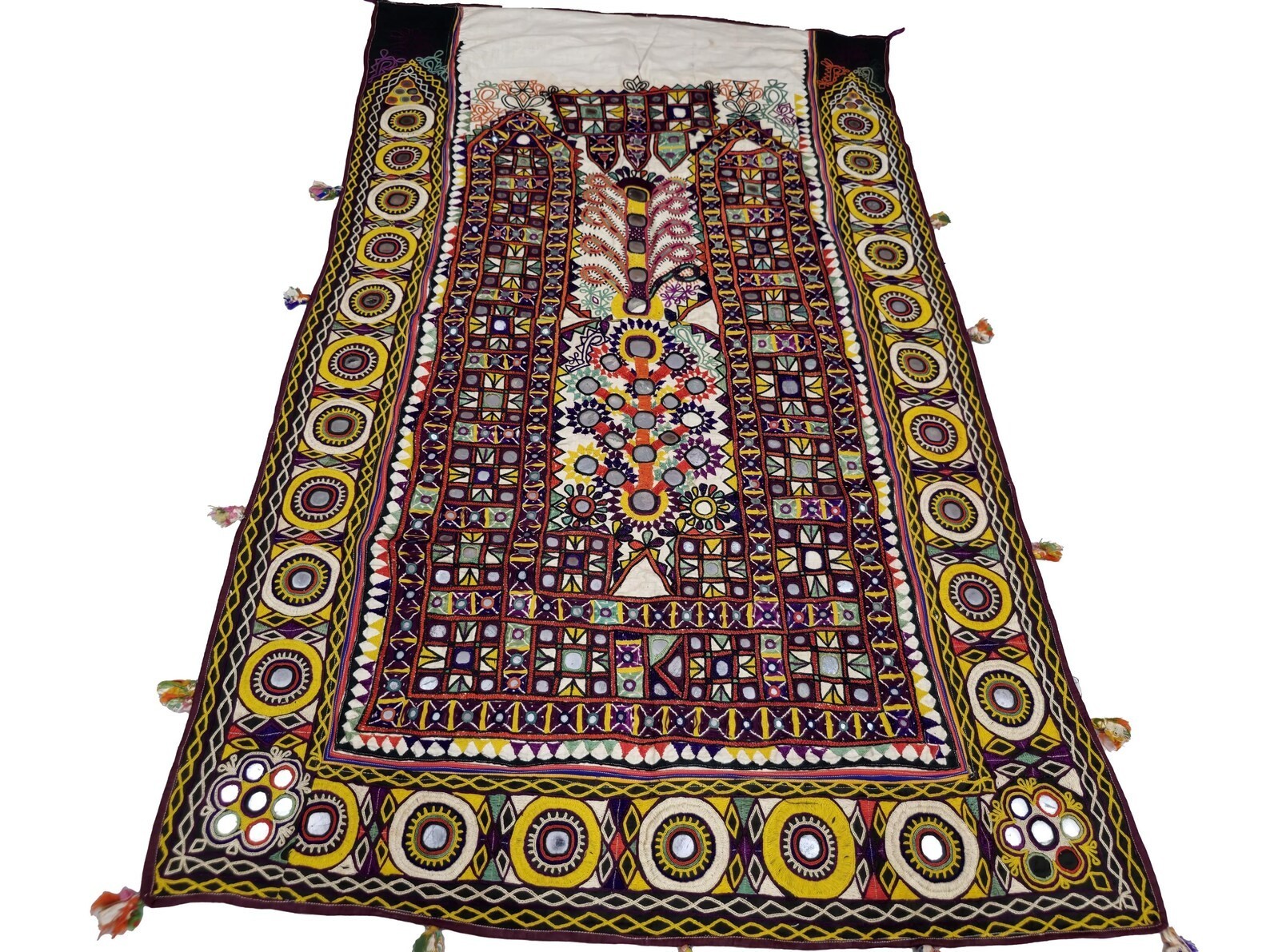 Banjara wall hanging 500+ years old antique figurer work collectible ethnic