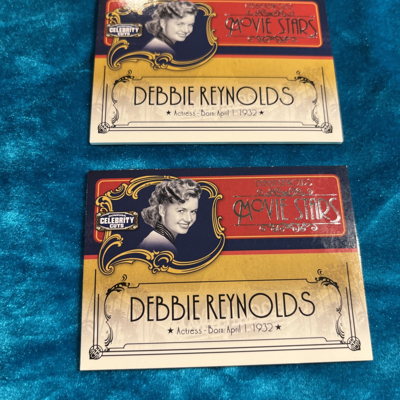 DEBBIE REYNOLDS Movie Stars 2008 CELEBRITY CUTS 6/200 & 78/200