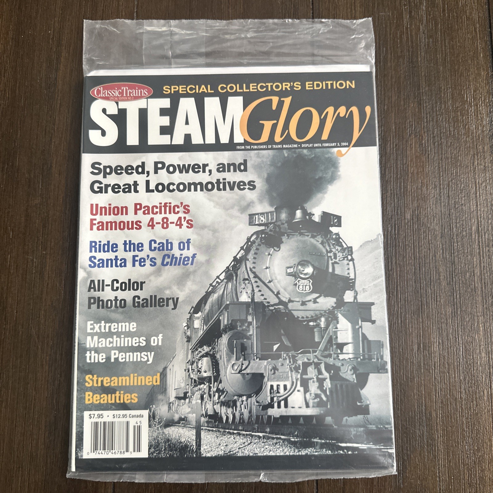 Classic Trains Special Edition #2 Steam Glory Speed Power Locos UP 4-8-4s