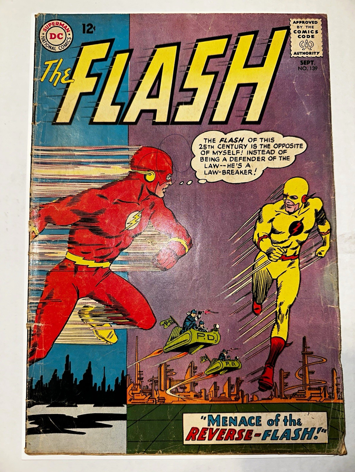DC Comics The Flash #139 (1963) Silver Age 1st Reverse-Flash