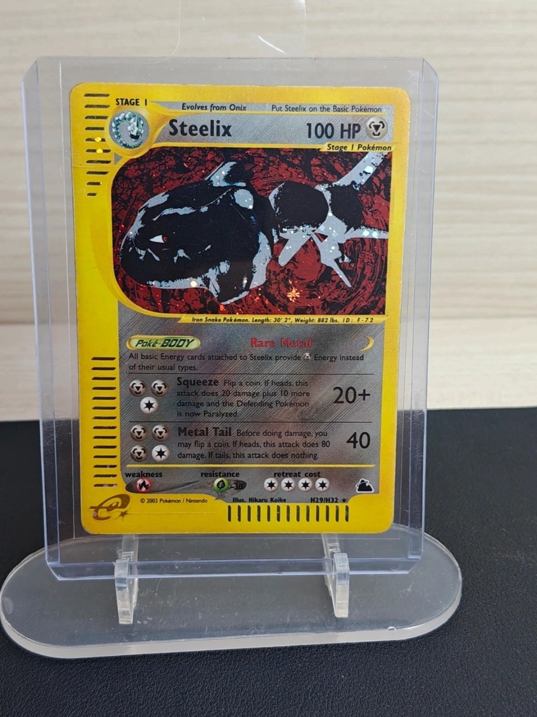 Steelix (SK H29) Skyridge holo eng
