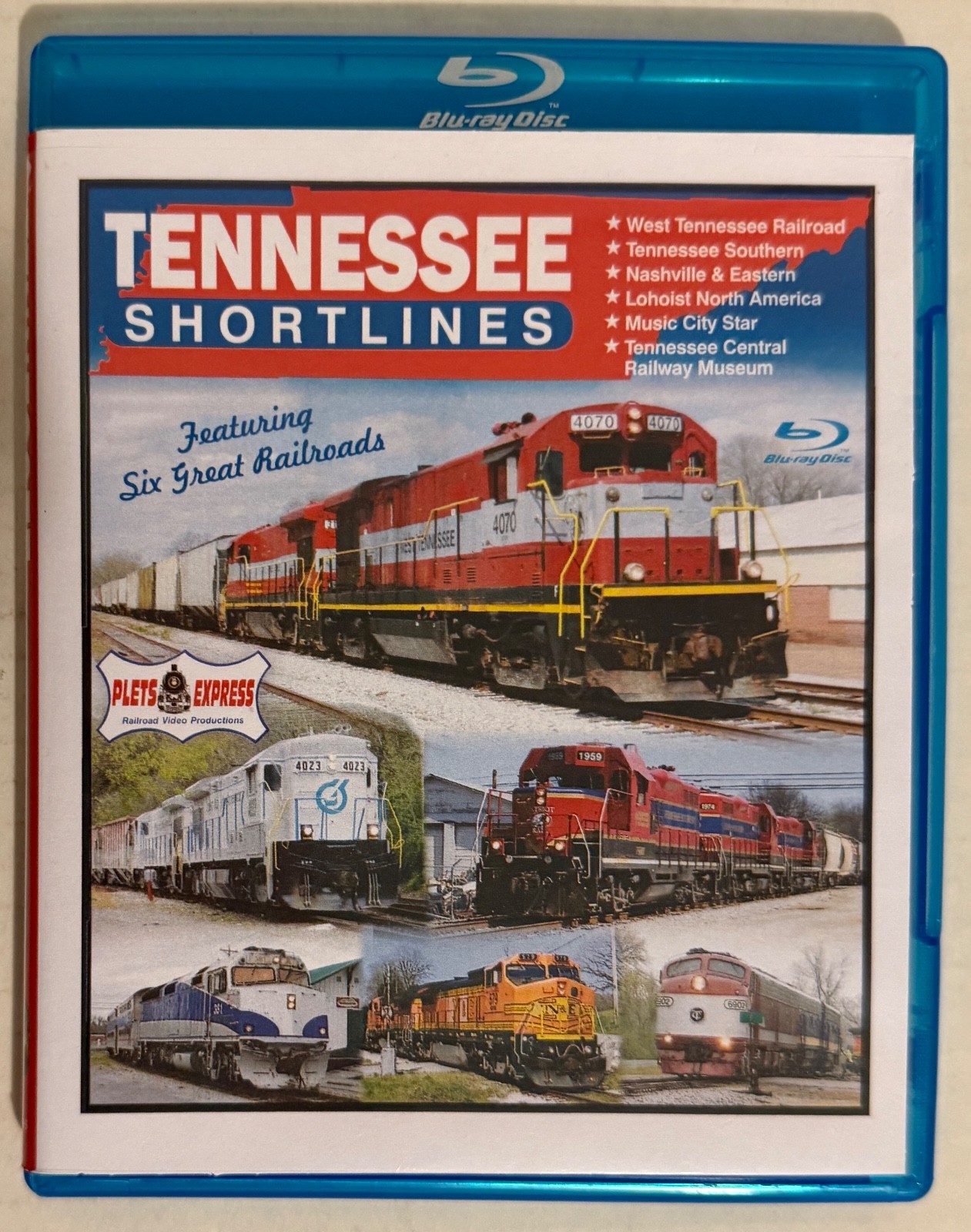 Tennessee Shortlines - Six Great Railroads, Blu-ray, Excellent Condition