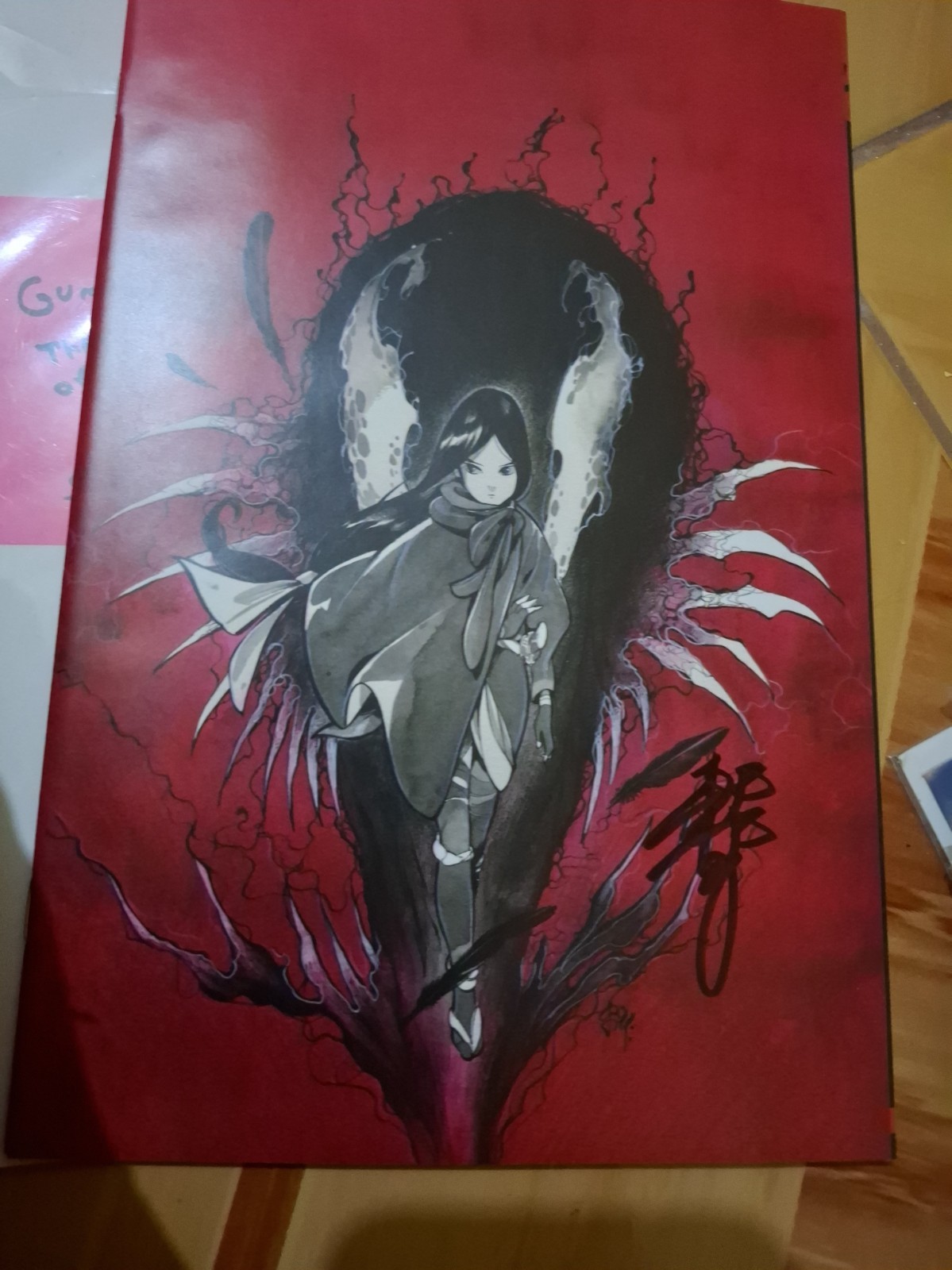 Venom Black White Blood: Peach Momoko Signed No Coa