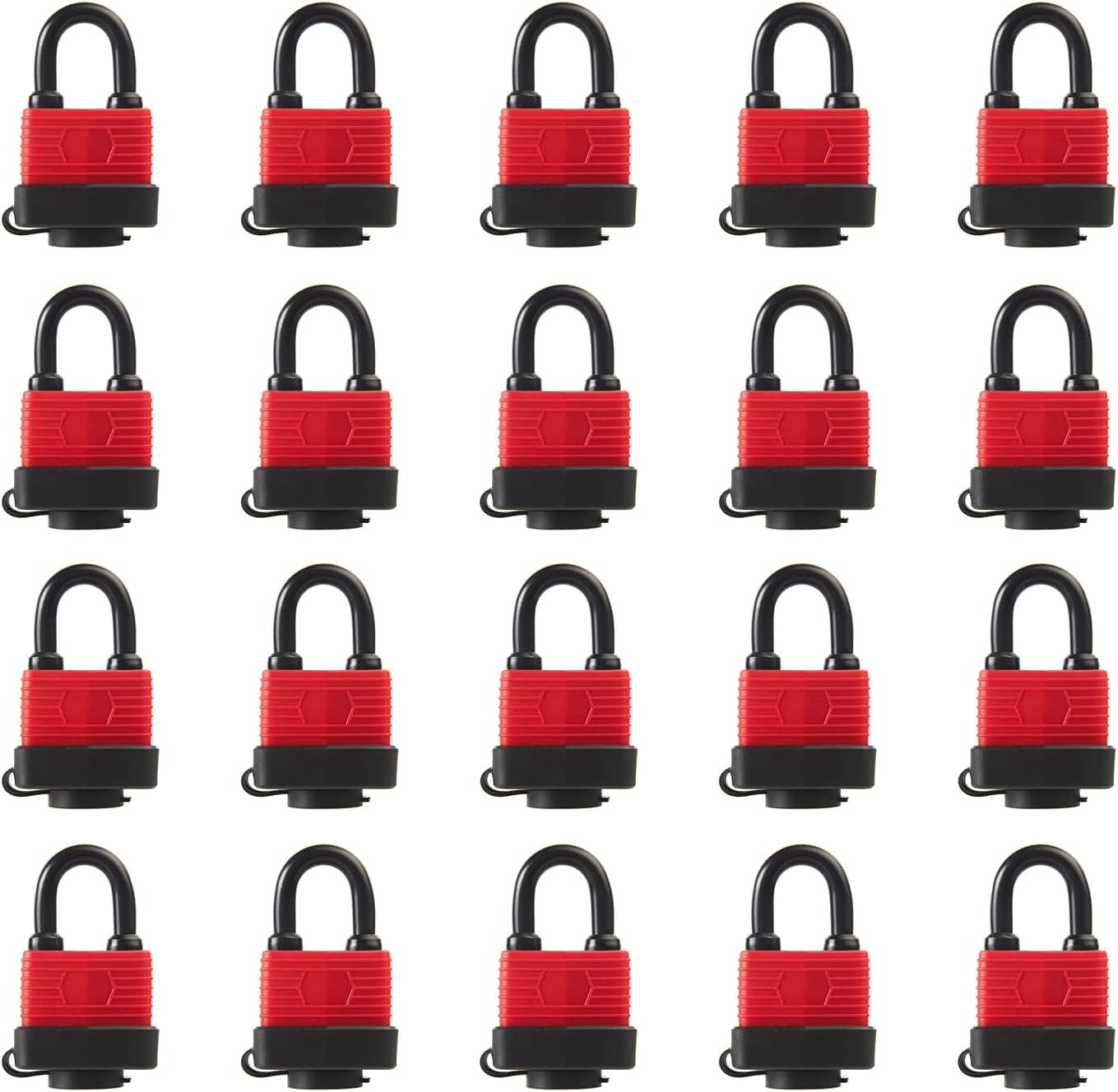 Heavy Duty Covered Laminated Steel Keyed Padlocks, Keyed Alike Locks