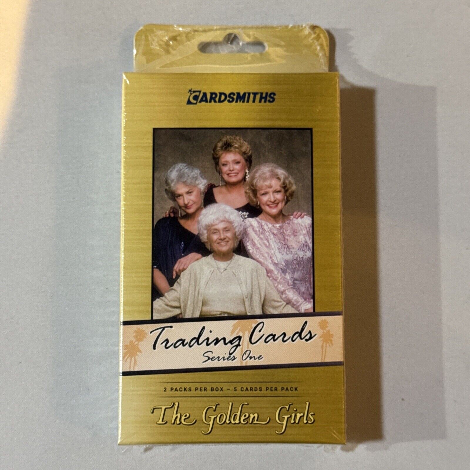 THE GOLDEN GIRLS CARDSMITHS 2024 SERIES 1 TRADING CARD BOX 2 PACKS SEALED