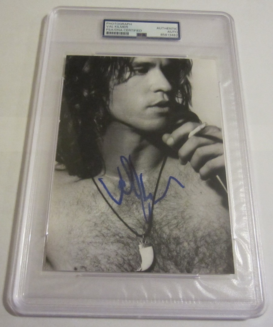 Val Kilmer 5x7 photo signed autographed PSA authentic Jim Morrison in the Doors