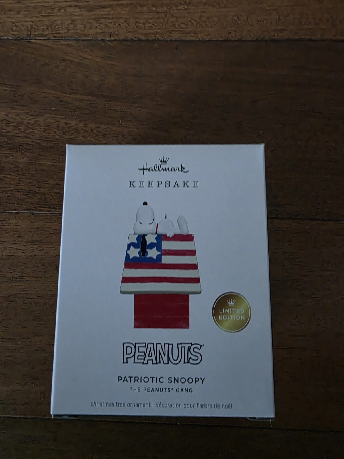 2026 Hallmark Keepsake LIMITED EDITION Peanuts Patriotic Snoopy NEW