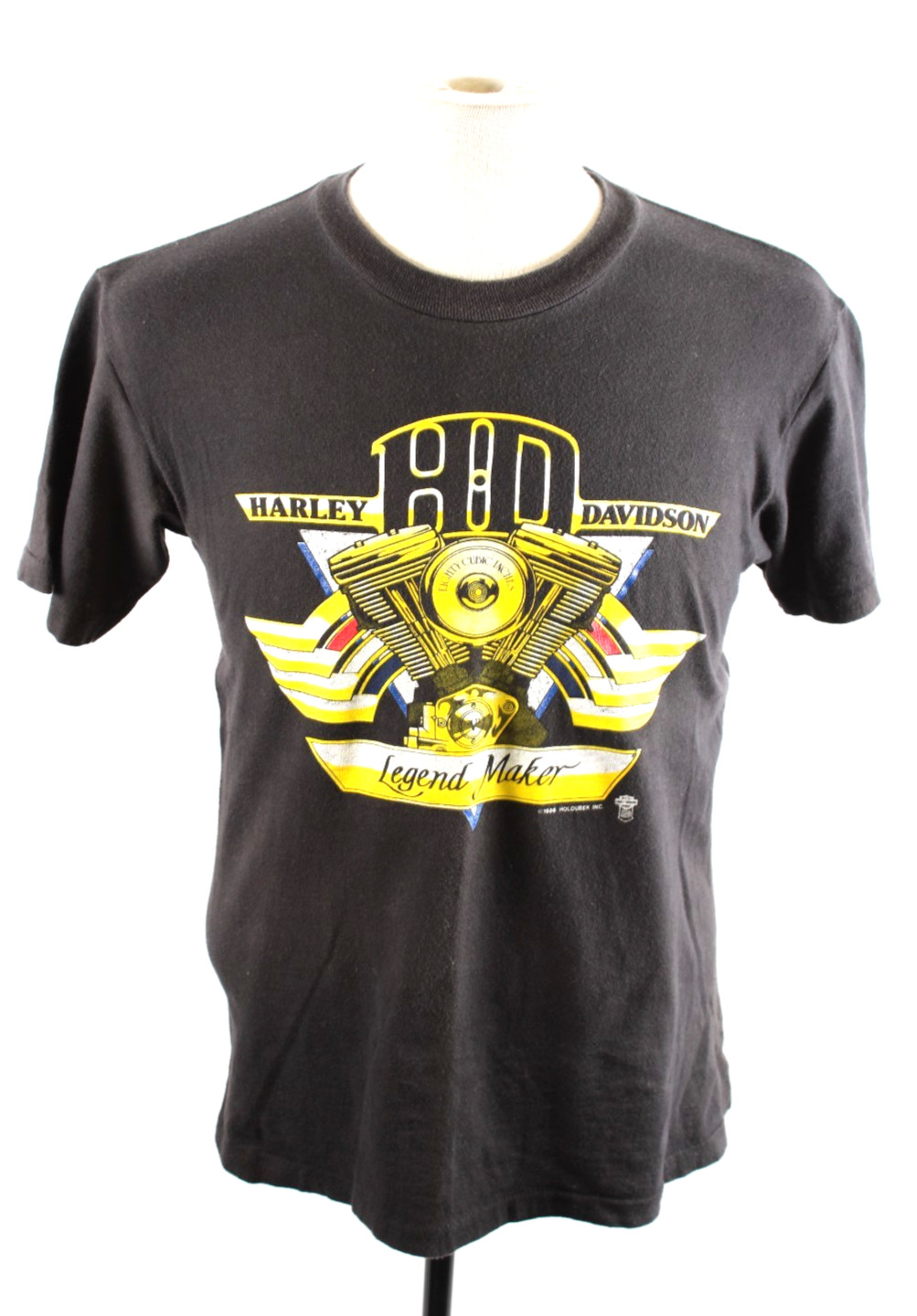 Vintage 1980s Harley Davidson Legend Maker Motorcycle T-Shirt Mens Medium