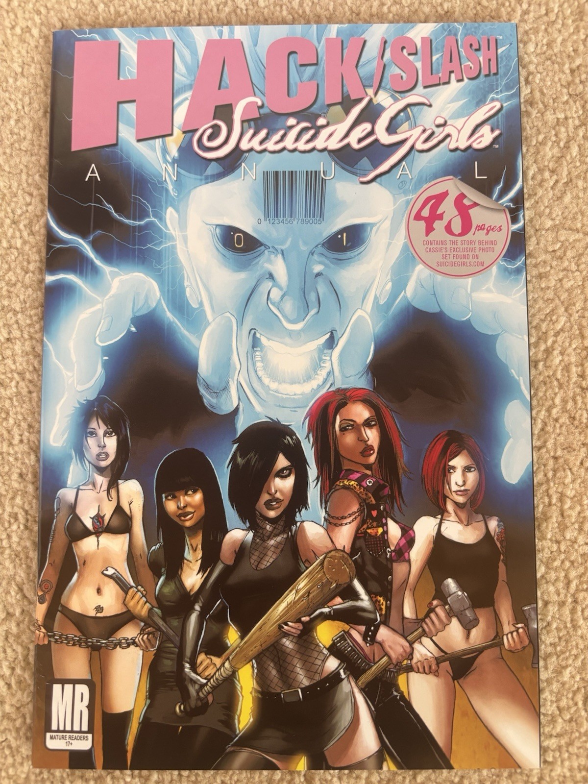 Hack/Slash Suicide Girls Annual Comic Book 2008 Devils Due Mature Readers 48 Pgs