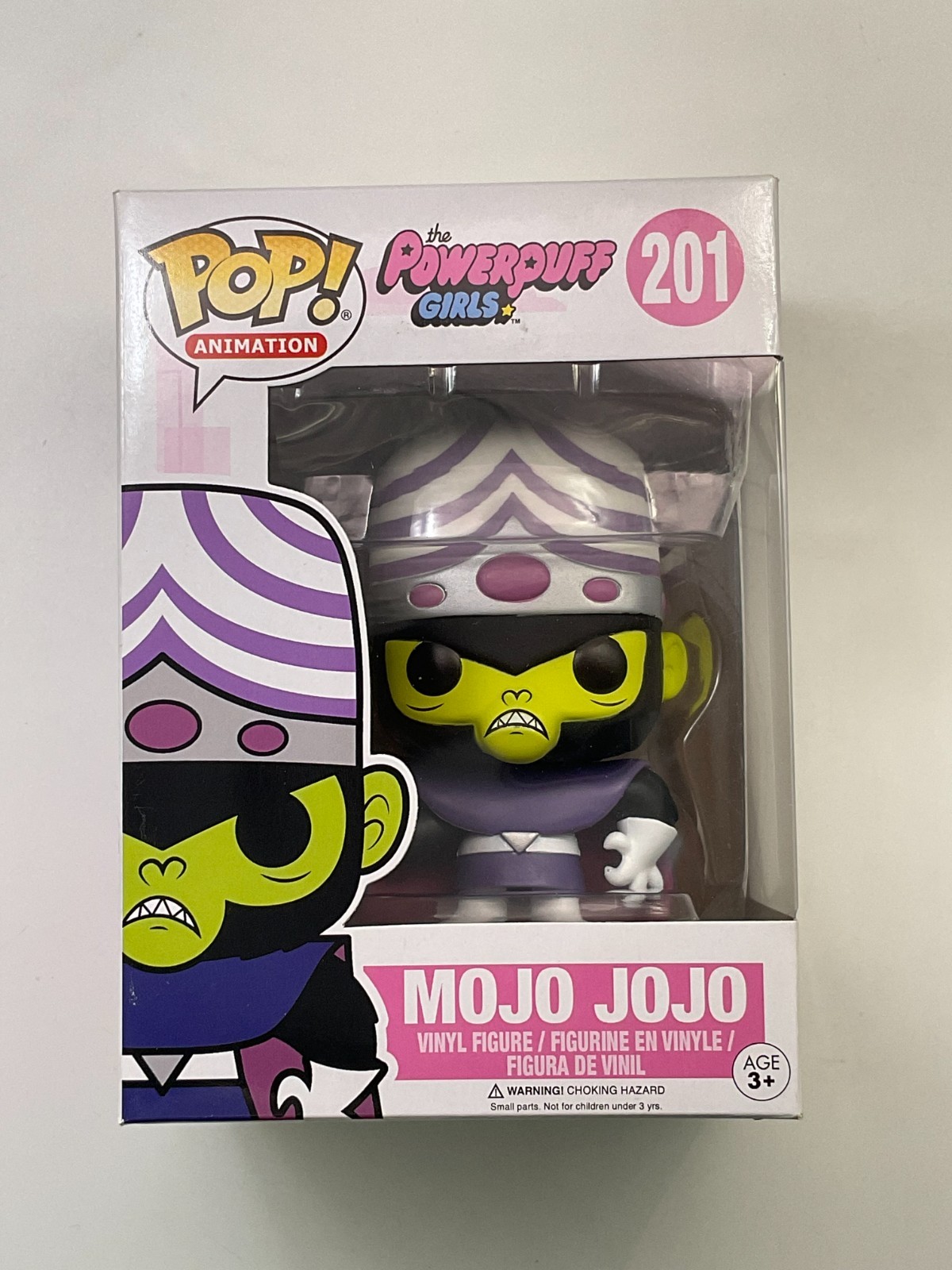 Funko Pop Animation: Mojo Jojo #201 Vinyl Figure +Protector G2
