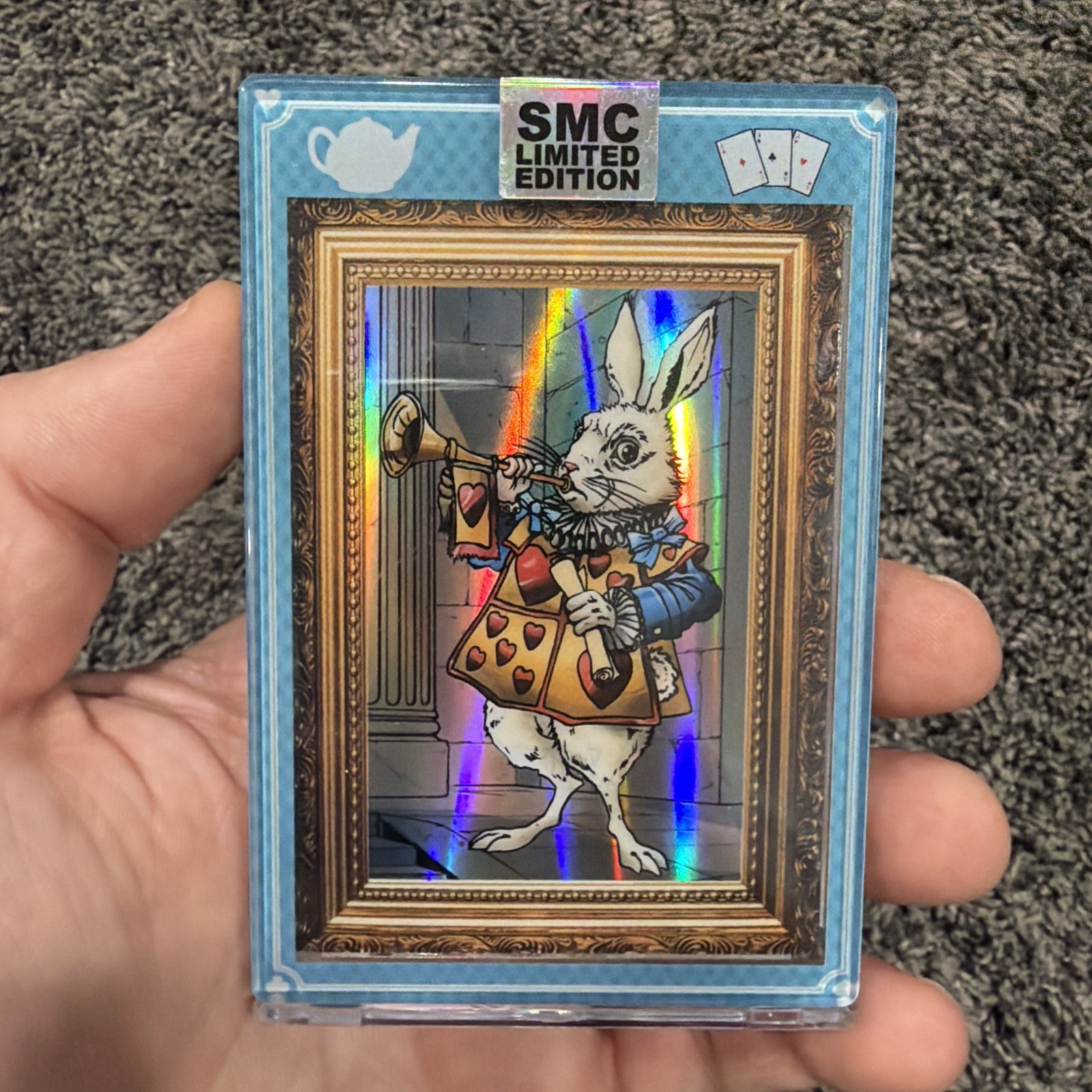 Saturday Morning Cards Alice In Wonderland White Rabbit Portrait /25 SMC limited
