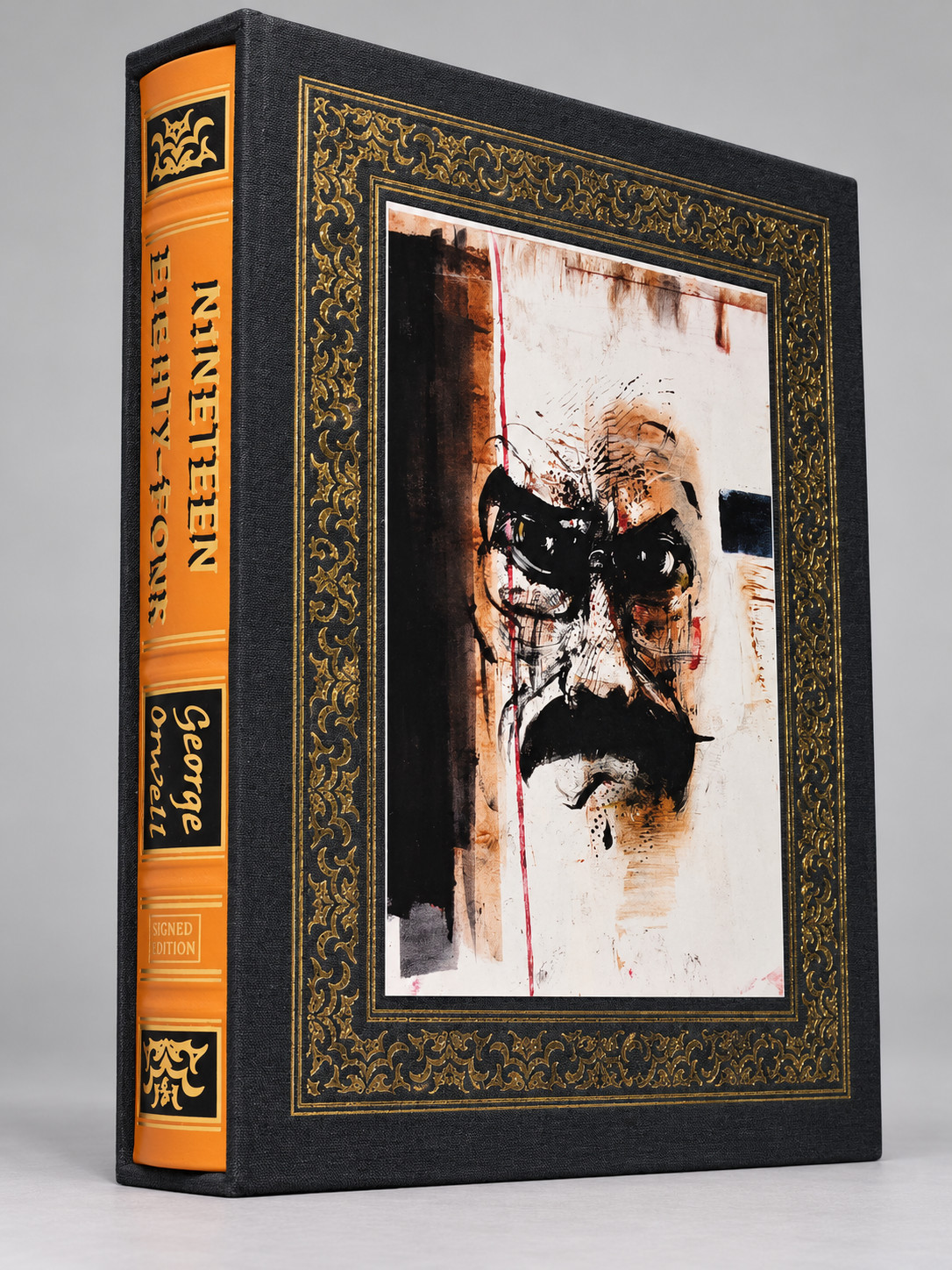 Vintage Hardcover 1984 George Orwell Leather Signed Limited Edition 870/1200
