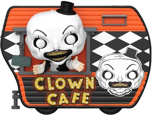 Funko POP Rides Deluxe: Terrifier - Art with Clown Cafe [New Toy] Deluxe Ed,