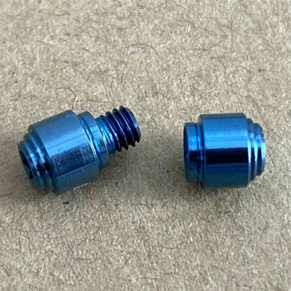 Blue Titanium Custom Thumb Stud For 535 Benchmade Bugout Series Knives