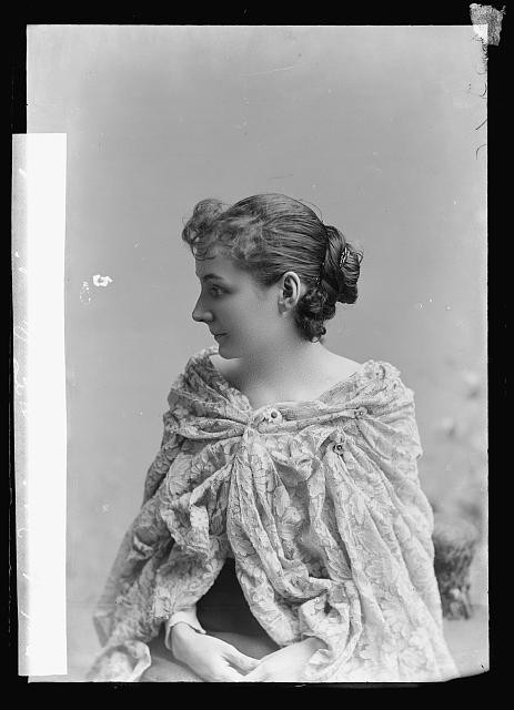 Photo:Miss A.F. Gardiner Portrait c1891 1894