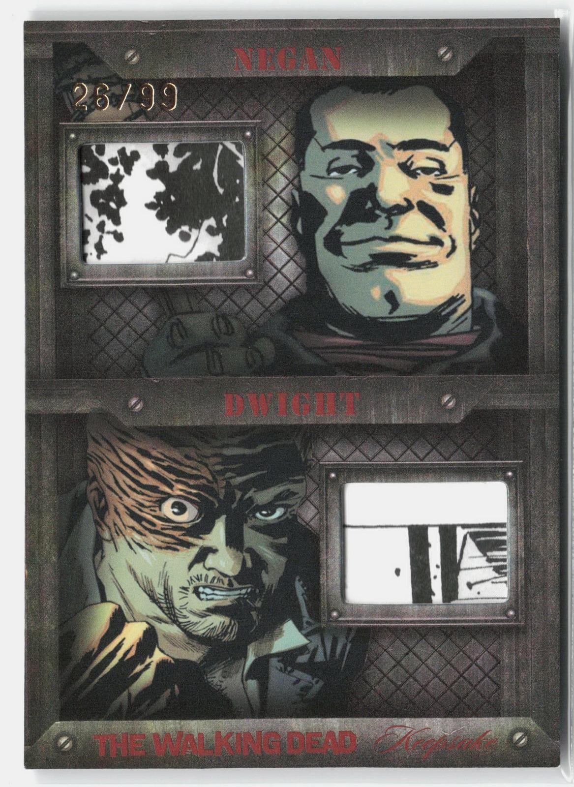 2026 Keepsake Walking Dead #239 Negan Dwight Relic Comic Cut 26/99